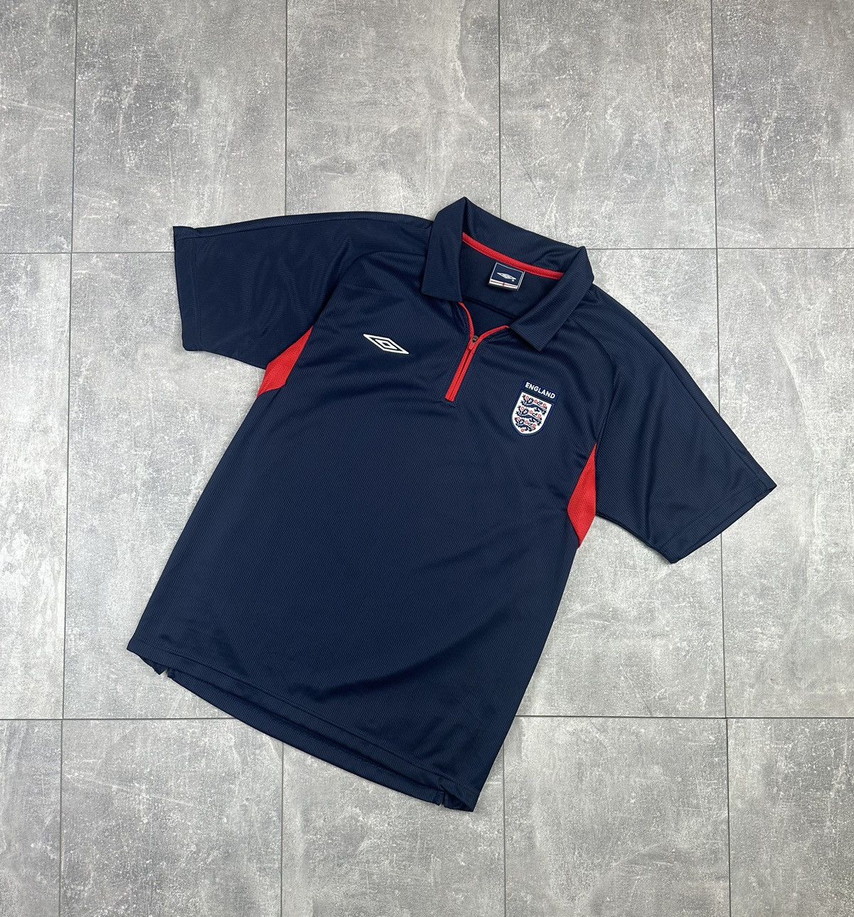 Umbro Umbro England National Team Training Jersey 1/4 Zip 2004 Size US S / EU 44-46 / 1 - 1 Thumbnail