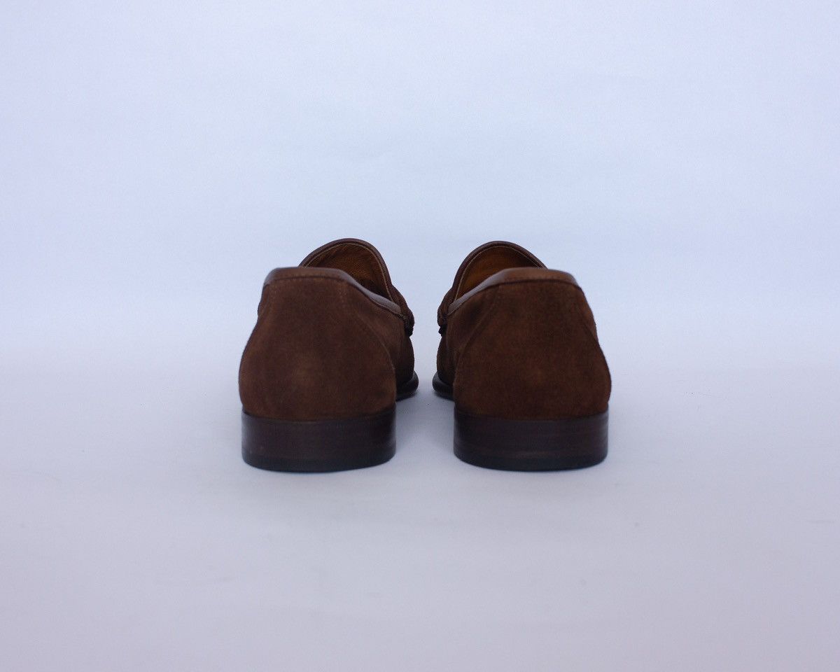 Salvatore Ferragamo 850$Ferragamo Moccasin Gancini Testa Di Moro Ornament Suede Size US 9 / EU 42 - 7 Thumbnail
