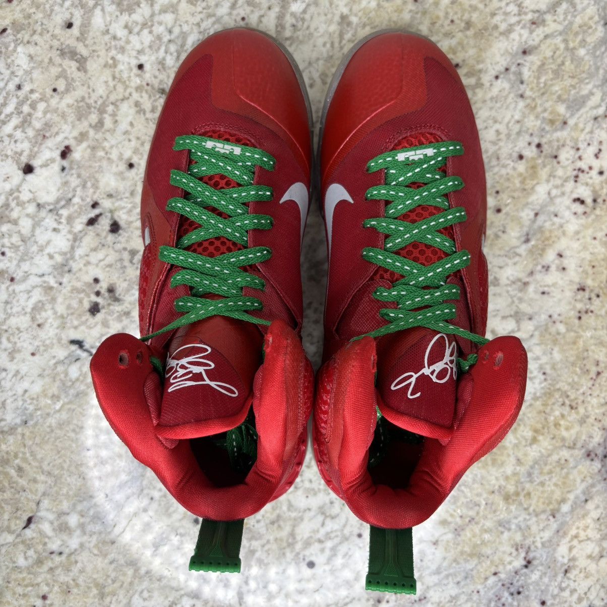 Nike Size 8-Nike LeBron 9 Christmas 2011ICY ❄️VERY CLEAN SHIP ASAP Size US 8 / EU 41 - 6 Thumbnail