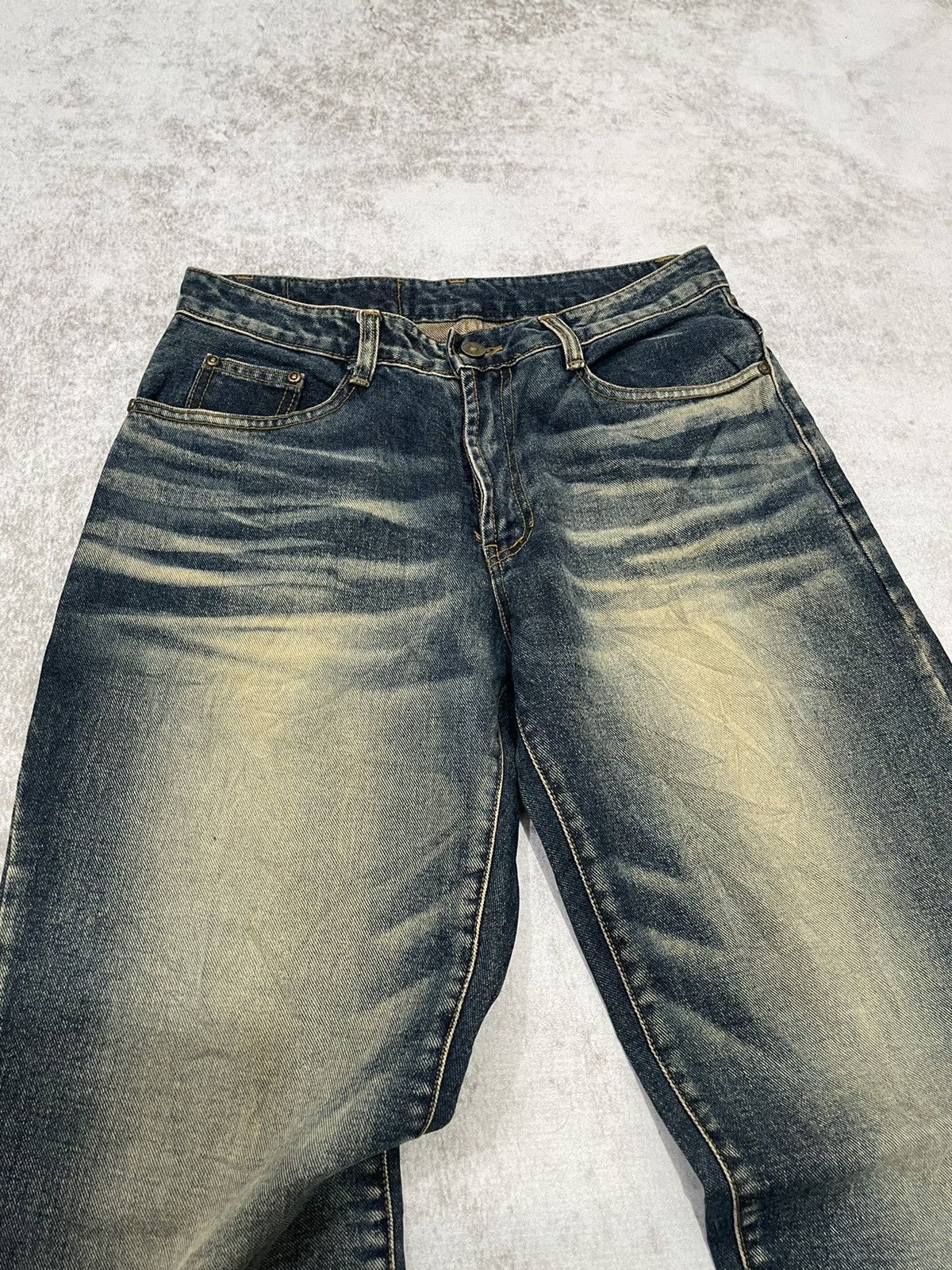 Hysteric Glamour × If Six Was Nine × Le Grande Bleu (L.G.B.) 2000s D21 japan acid wash denim pants y2k style Size US 28 / EU 44 - 3 Thumbnail