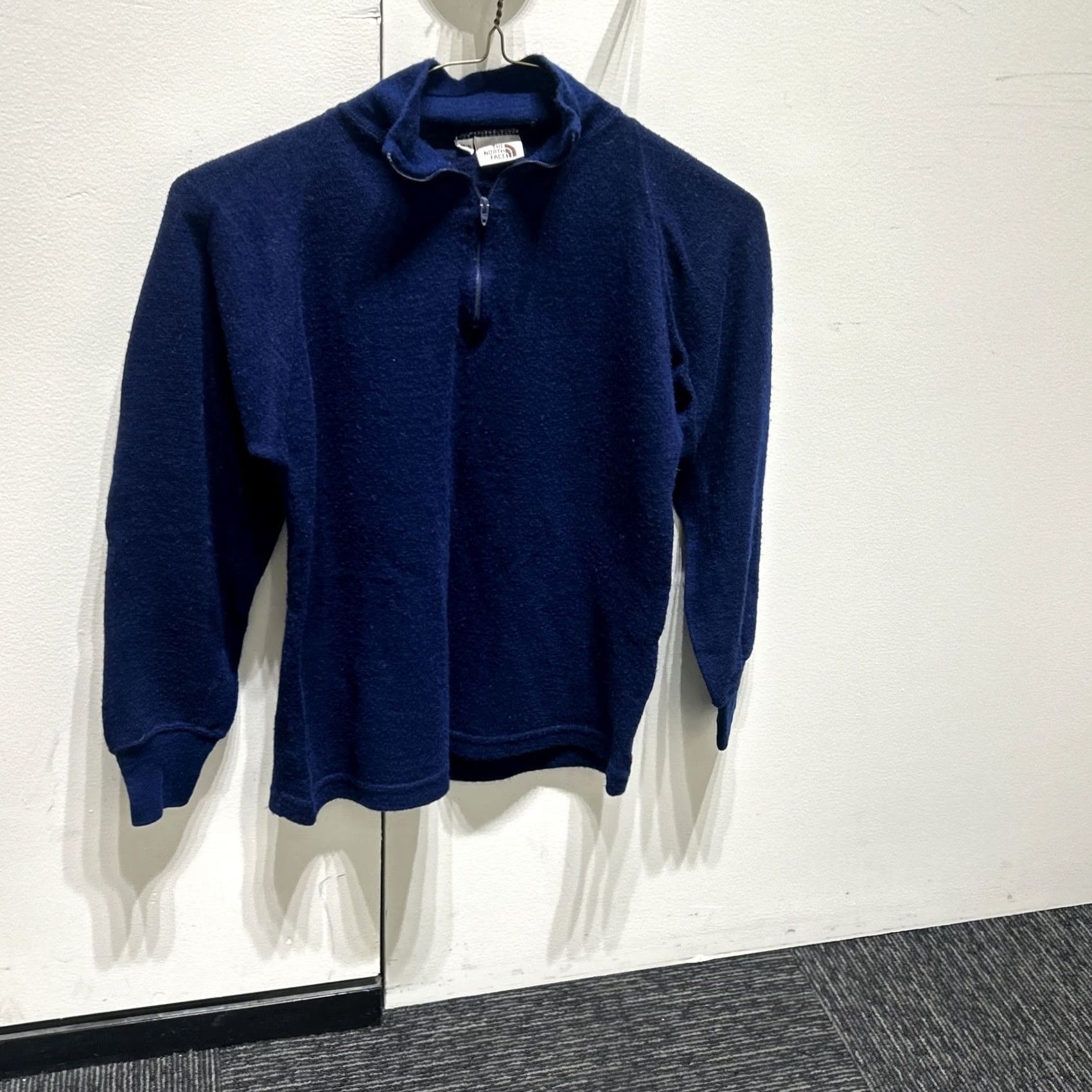 The North Face VINTAGE The North Face Brown Label Wool H-Zip Navy Blue Women’s Small Jacket 90s Fleece Collared Full Zip Mens? Womens Size L / US 10 / IT 46 - 4 Thumbnail