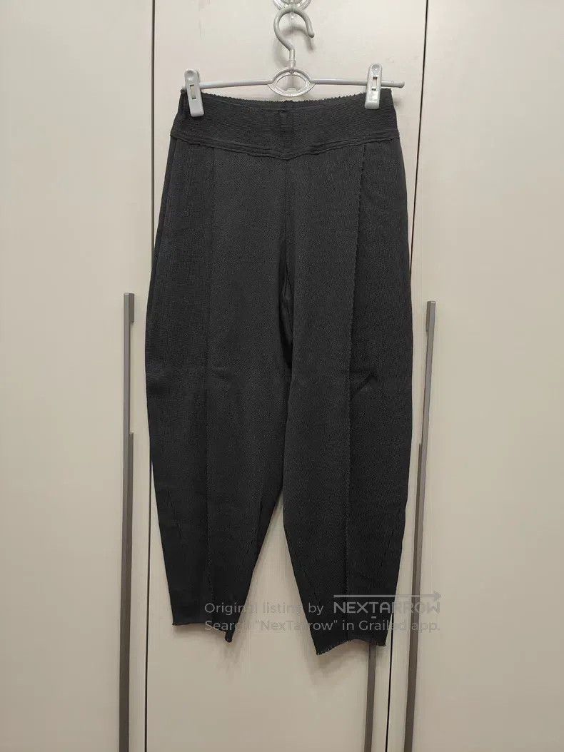Issey Miyake Issey Miyake Black Knit Harem Pants Size 25" / US 0 / IT 36 - 2 Thumbnail