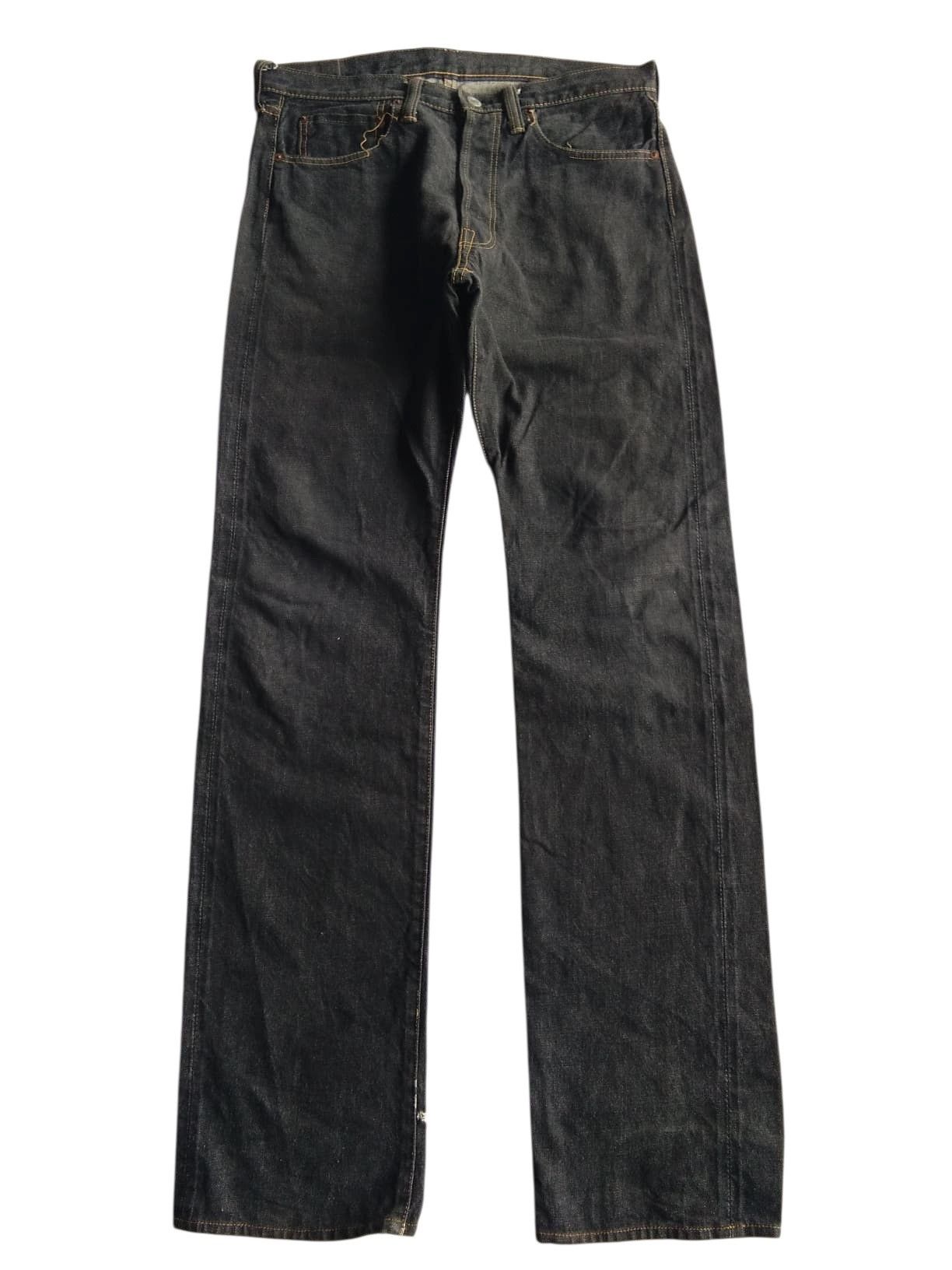 FAB FOUR 5109XX SELVEDGE SKULL BUTTON FLY RAW JAPANESE DENIM