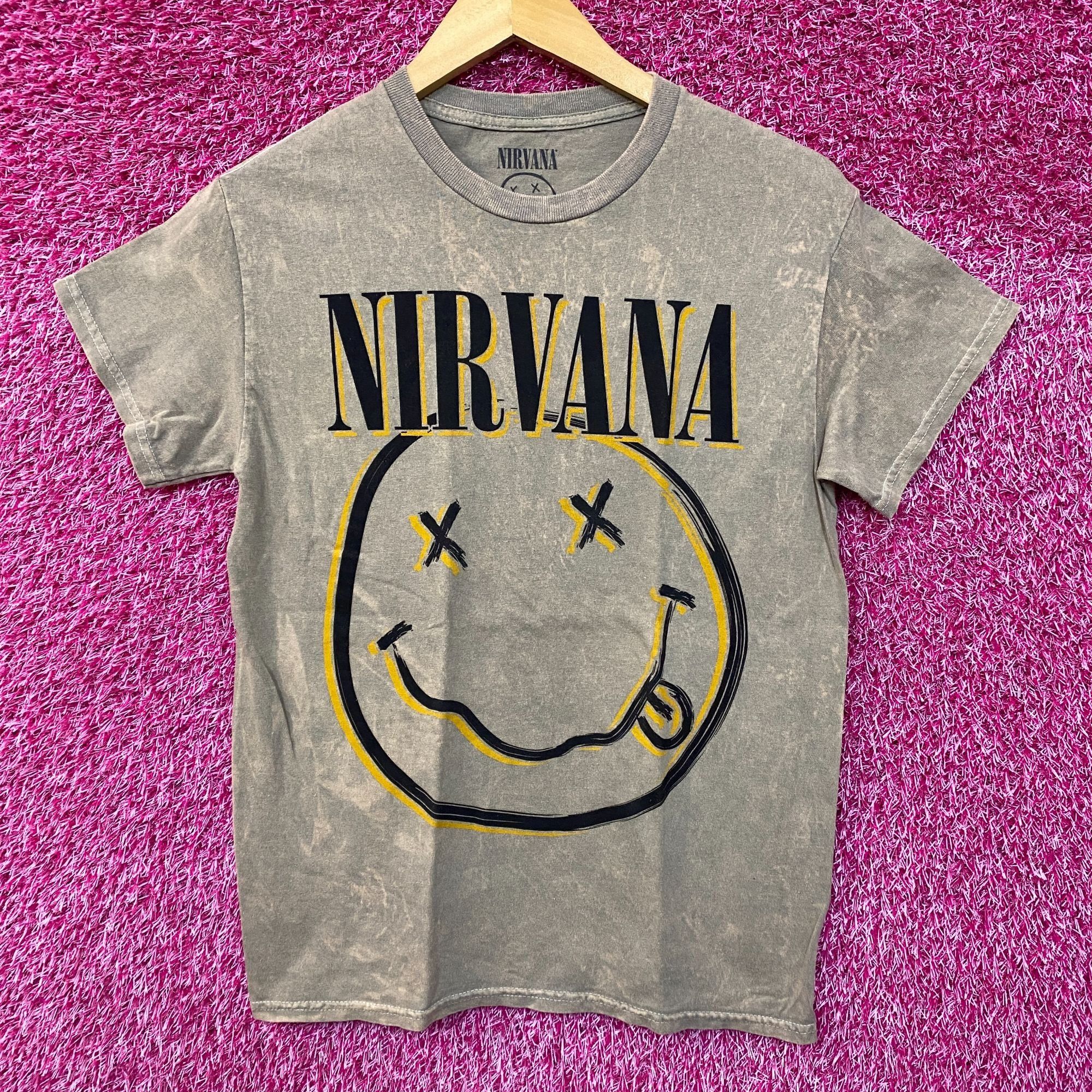 Nirvana Nirvana Nevermind Tour Art Dead Eye Smiley Grunge Band Tee S Size US S / EU 44-46 / 1 - 1 Thumbnail