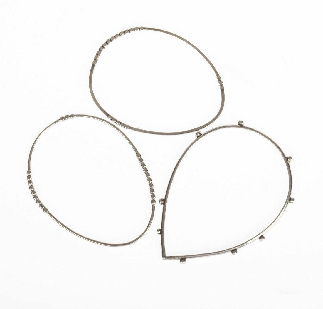 Designer Anna Sheffield Three Piece Bangle Set Size ONE SIZE - 2 Thumbnail