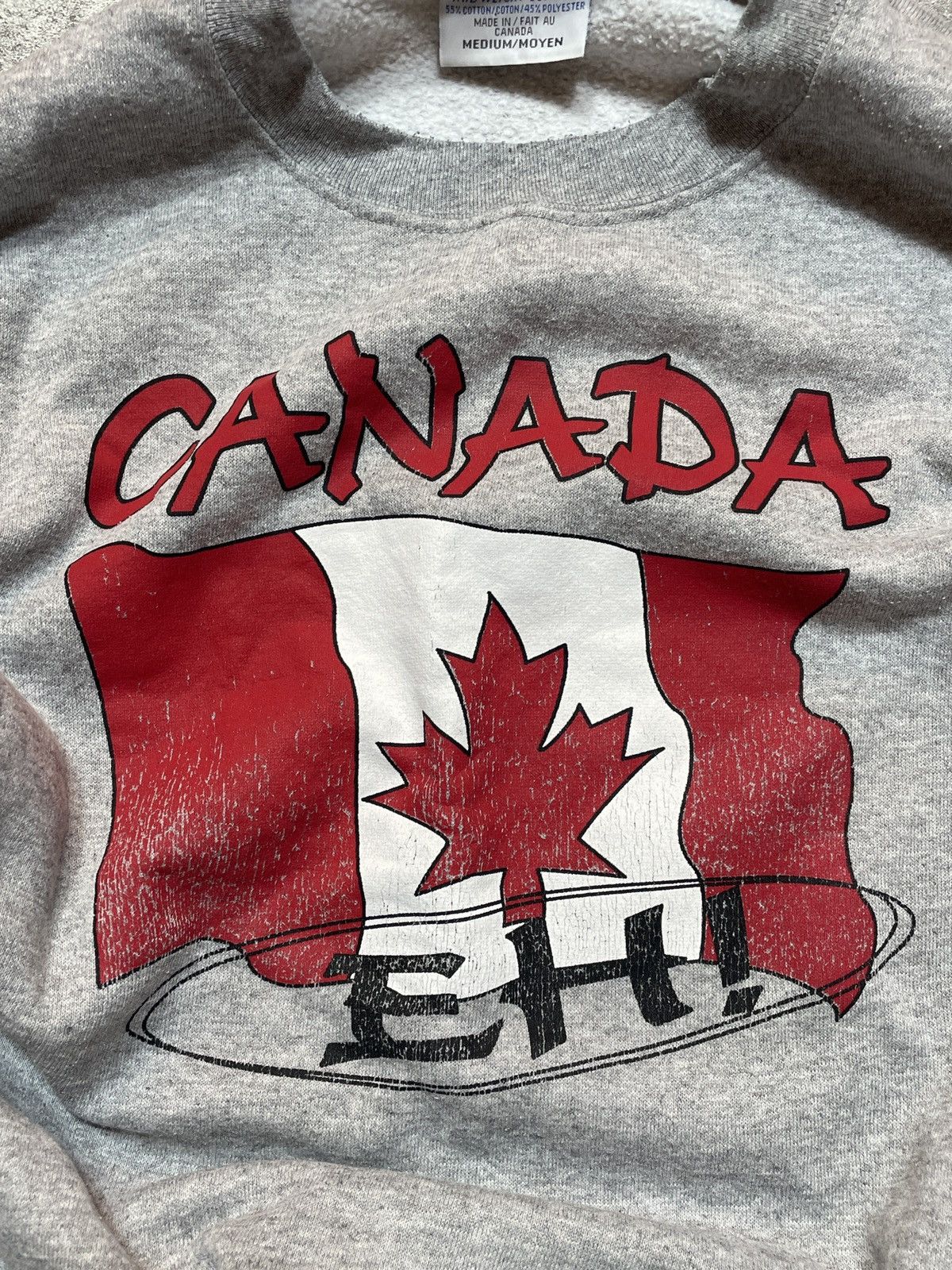 Vintage 🔥RARE🔥Vintage 90s Gildan Made In Canada Sweatshirt Boxy Size US M / EU 48-50 / 2 - 5 Thumbnail