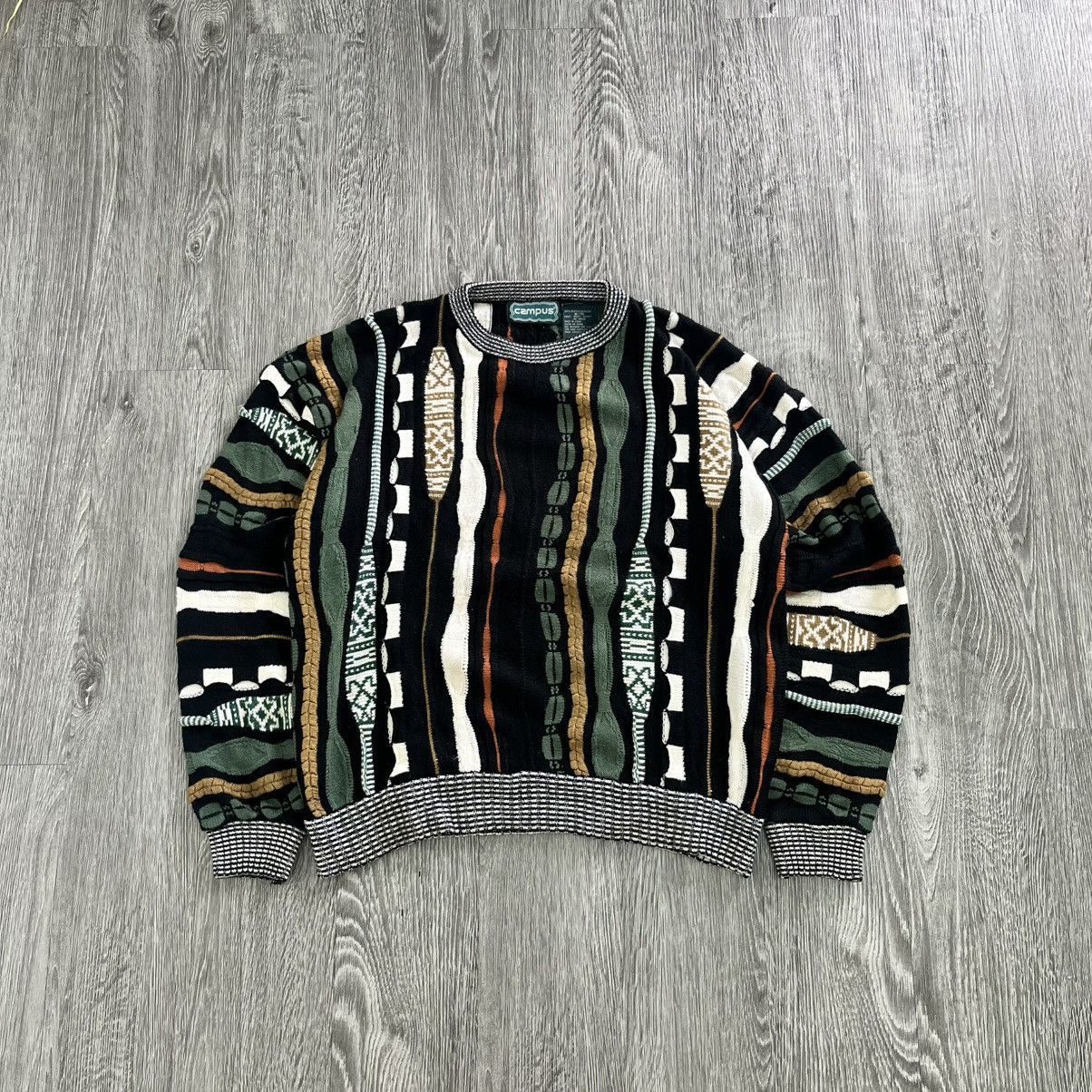 Other Rare Vintage Campus Crazy Striped Coogi Style Size US XL / EU 56 / 4 - 1 Thumbnail