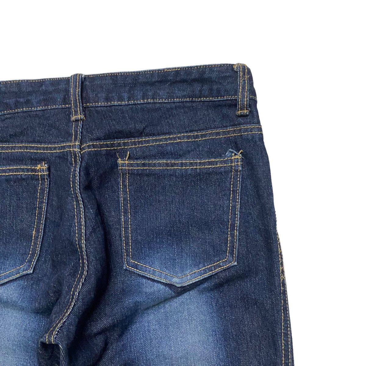 Japanese Brand SCANDAL COWBOY Denim Super Flare Patchwork Jeans Size US 28 / EU 44 - 12 Thumbnail