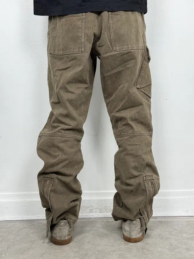 Armani AW2005 Armani Green Multi-Pocket Military Cargo Pants Size US 32 / EU 48 - 2 Thumbnail