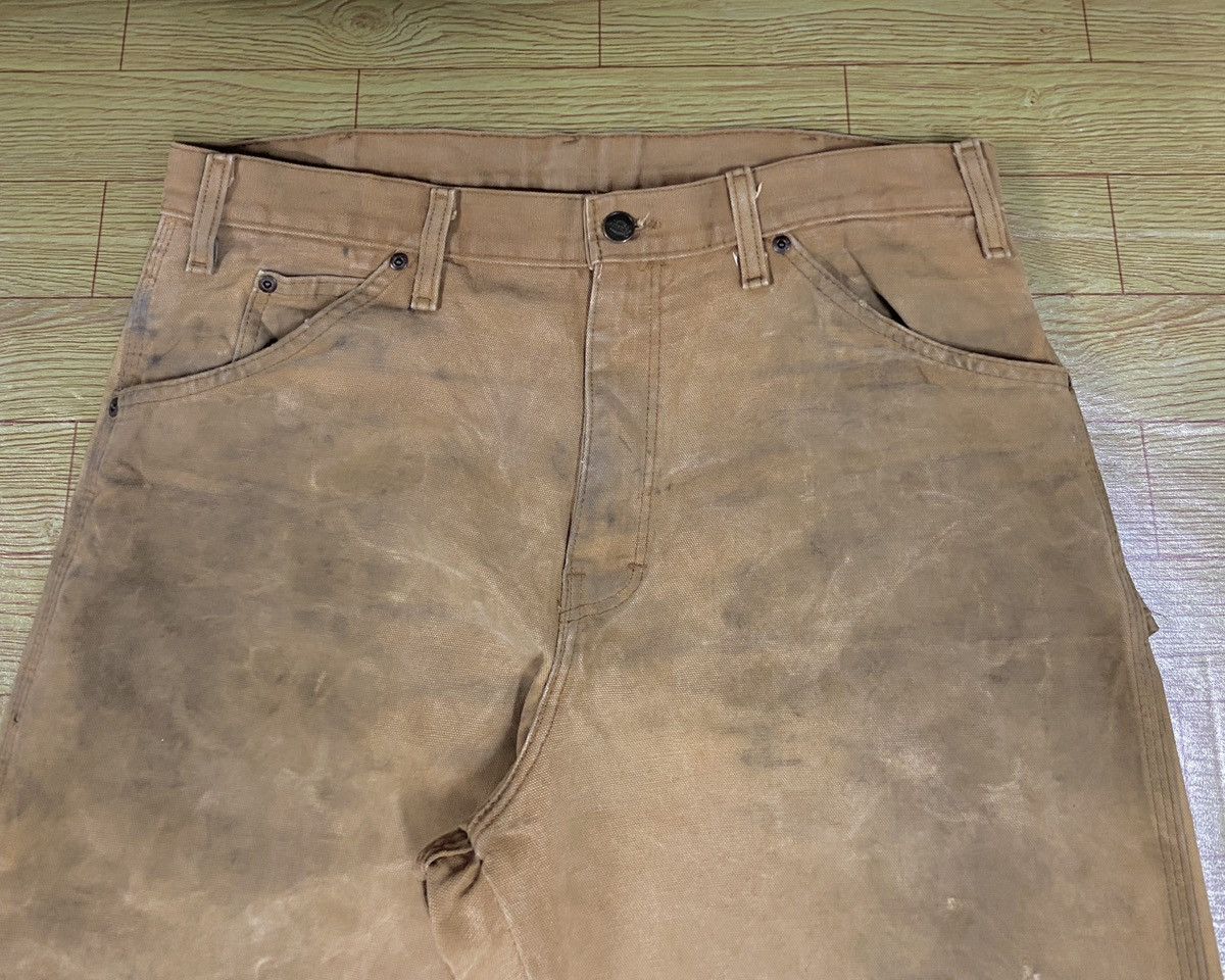 Dickies Very Rare Vintage Dickies Carpenter Distressed Pants 1990s Size US 34 / EU 50 - 3 Thumbnail