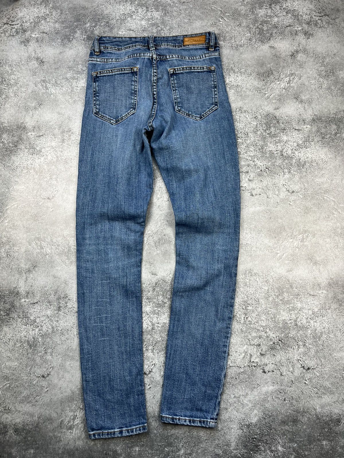 Sezane Sezane Blue Denim Pants Womens Jeans Size 25" / US 0 / IT 36 - 2 Thumbnail