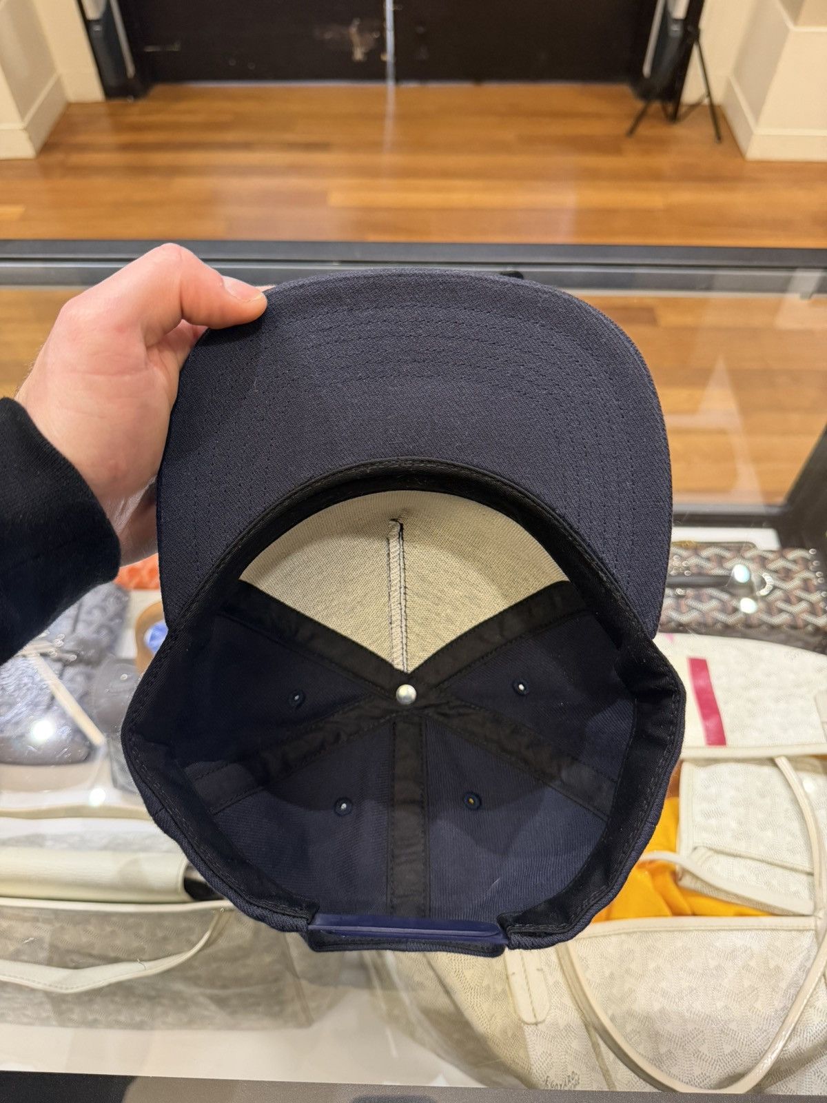 Supreme Supreme New York Snap Back Hat - Navy Size ONE SIZE - 6 Thumbnail