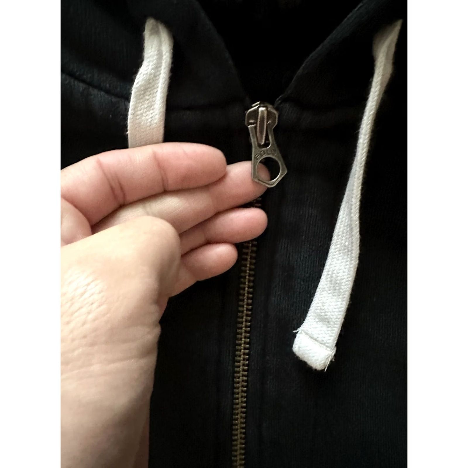 Polo Ralph Lauren Vintage 90s Polo Ralph Lauren Hoodie Mens 2XLT Tall Full Zip Up Black Size US XXL / EU 58 / 5 - 4 Thumbnail