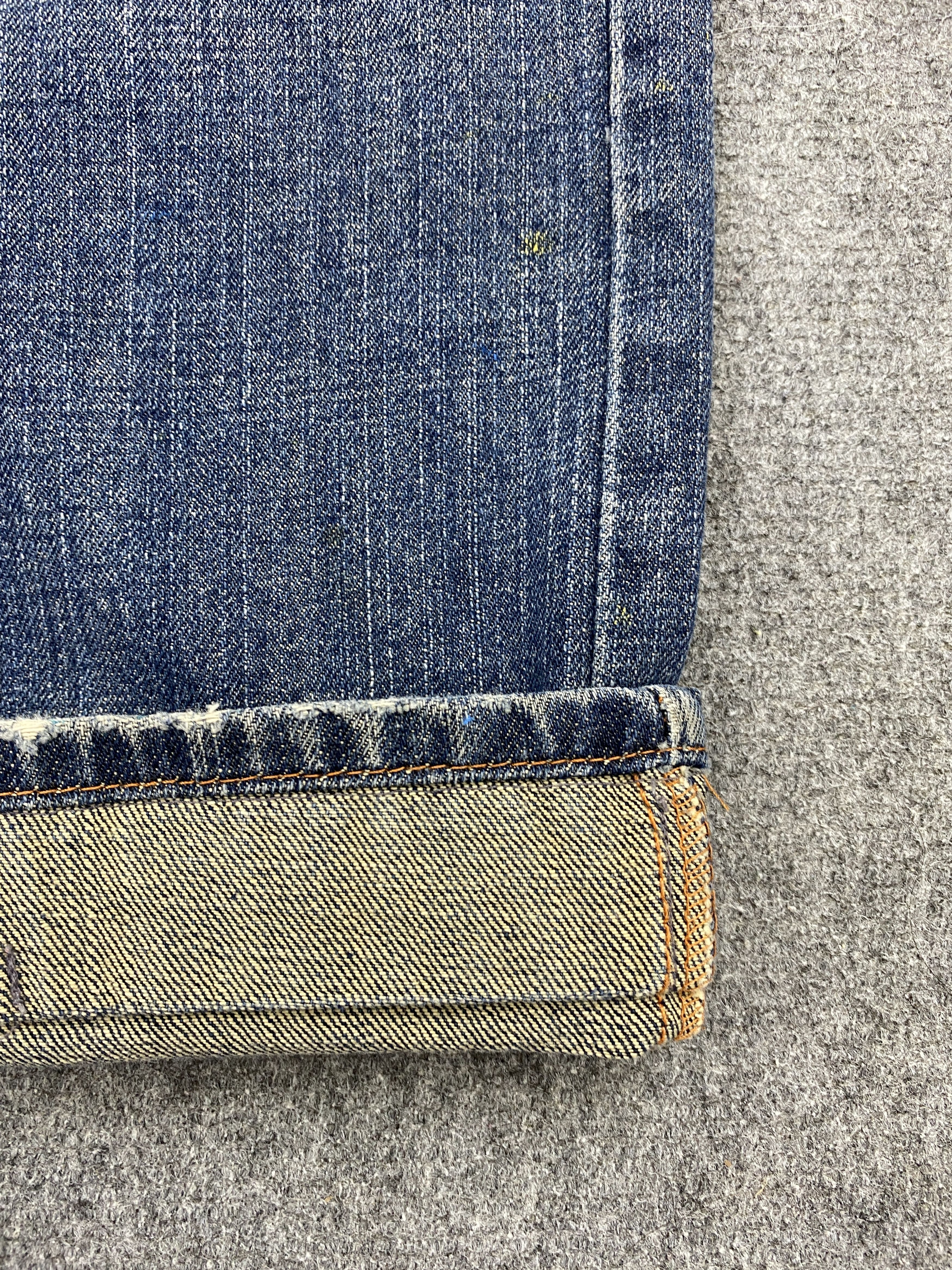 Levi's × Vintage Vintage Levi's 514 Splatter Paint Jeans Size US 31 - 10 Thumbnail