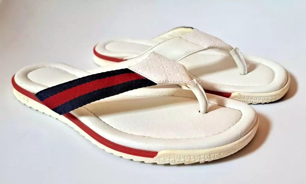 Gucci Gucci Leather flip-flops for women | Grailed display picture 1
