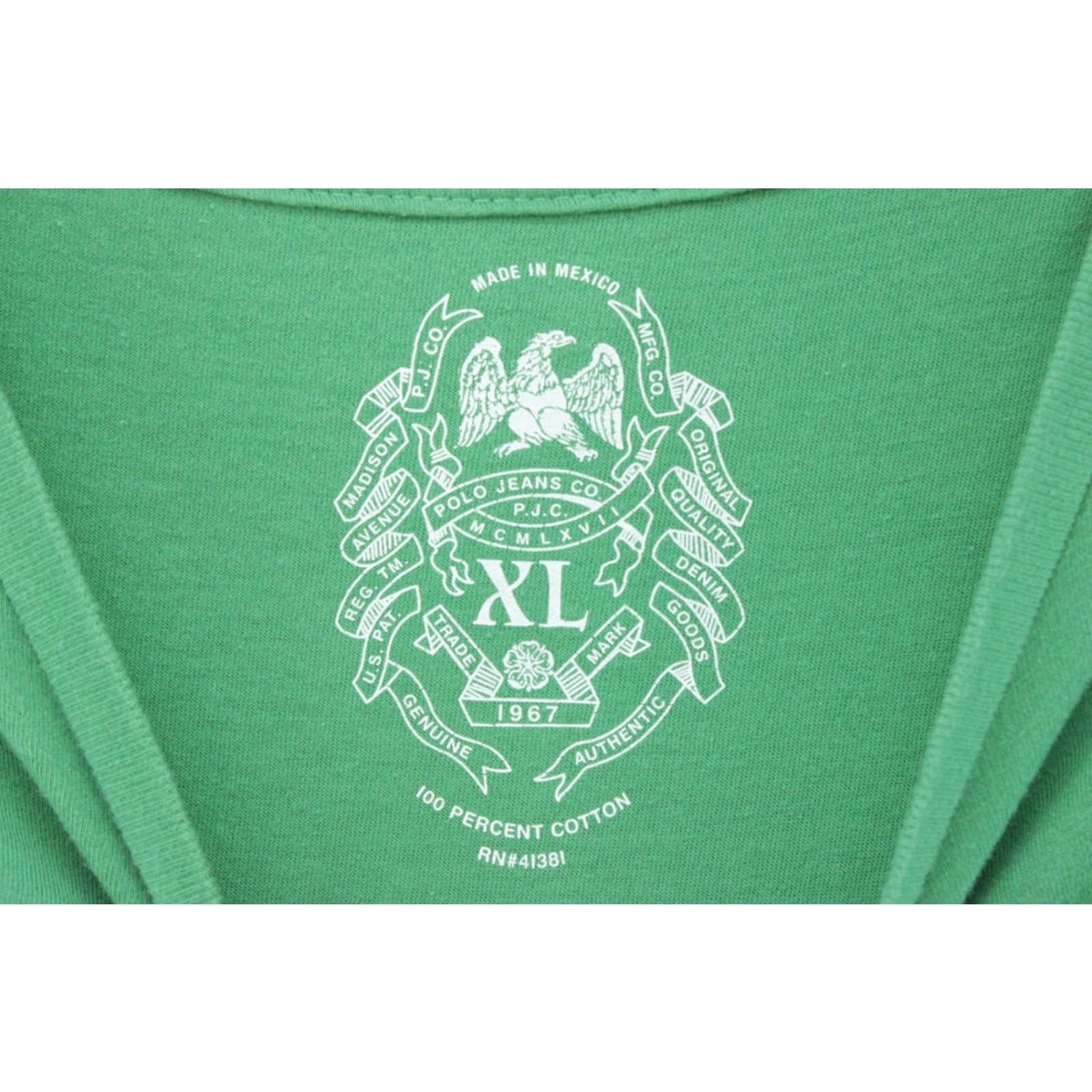 Polo Ralph Lauren Polo Ralph Lauren 67th Surfing Contest Graphic T Shirt Mens XL Polo Jeans Green Size US XL / EU 56 / 4 - 3 Thumbnail