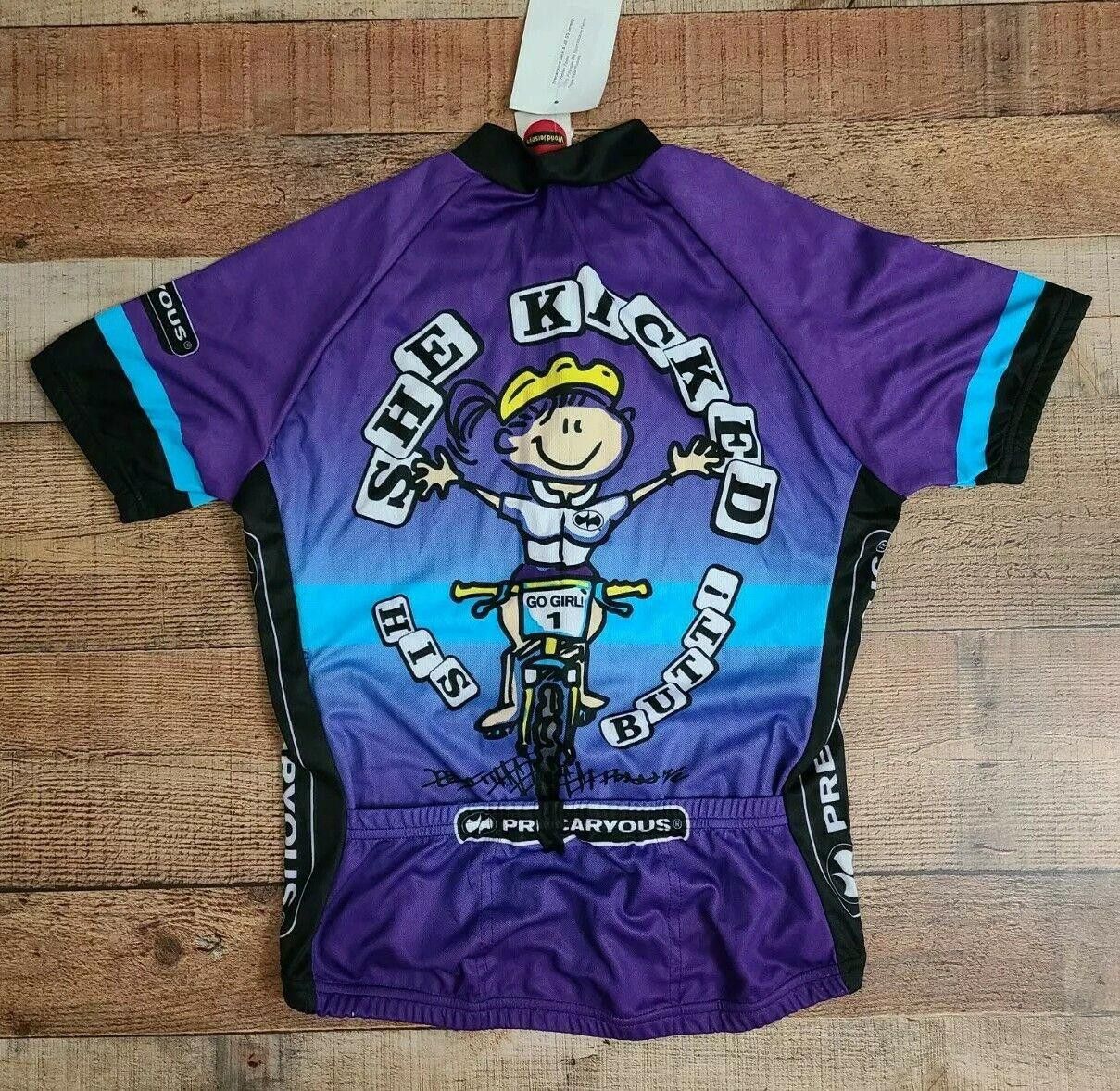 Designer World Jerseys Cycling Precaryous Jack And Jill Medium Blue Size ONE SIZE - 3 Thumbnail