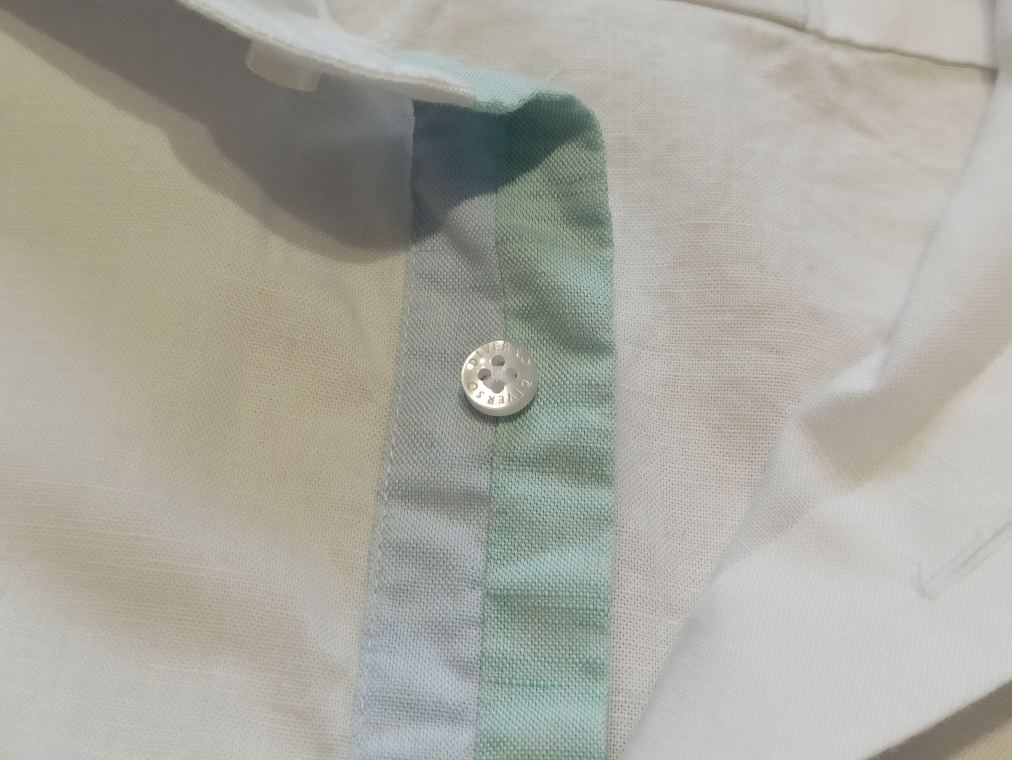 Other Diverso London White Cotton Linen Shirt Italy NWOT L Size US L / EU 52-54 / 3 - 4 Thumbnail
