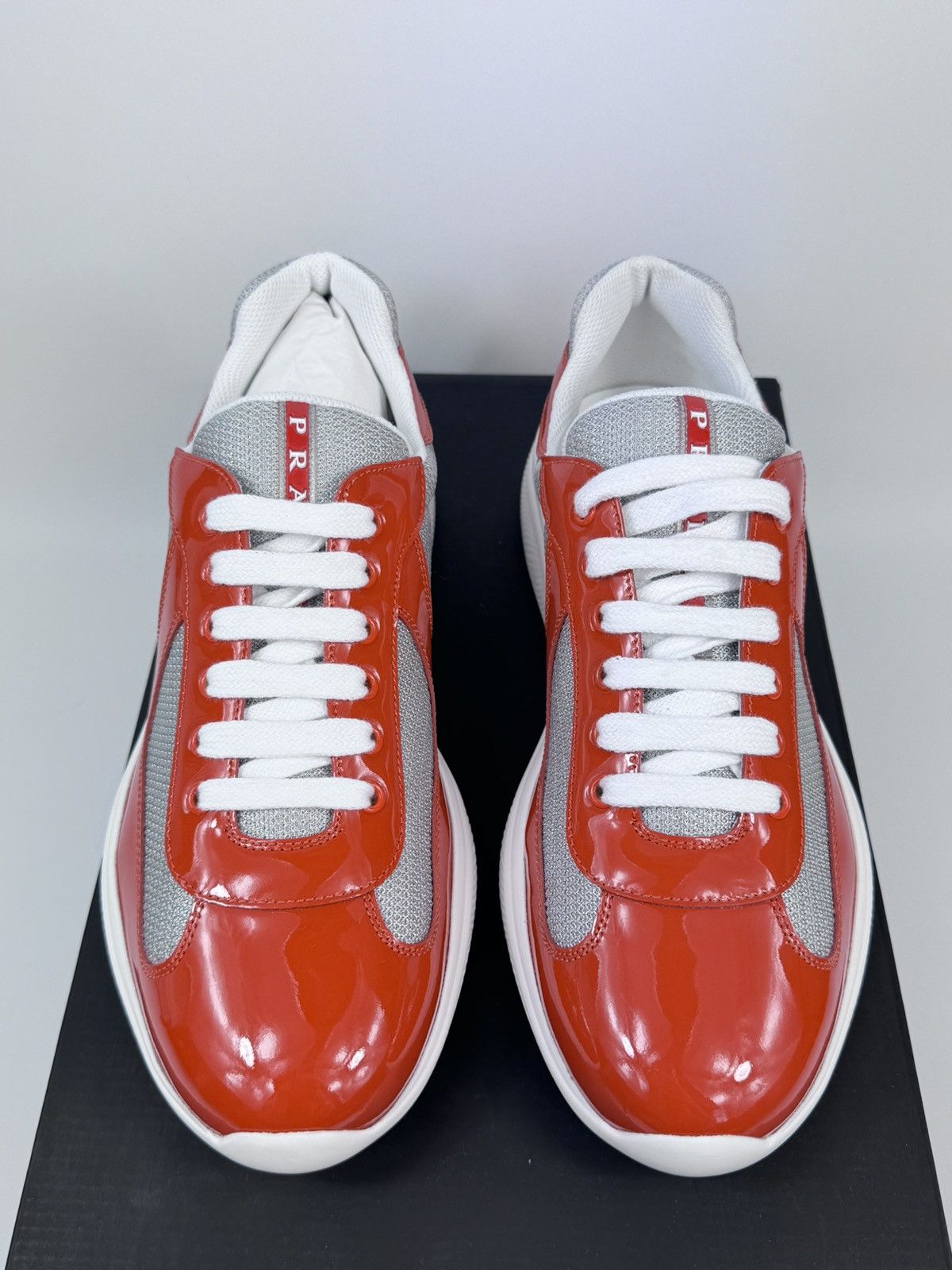 Prada PATENT FINISH SNEAKERS Size US 10 / EU 43 - 3 Thumbnail