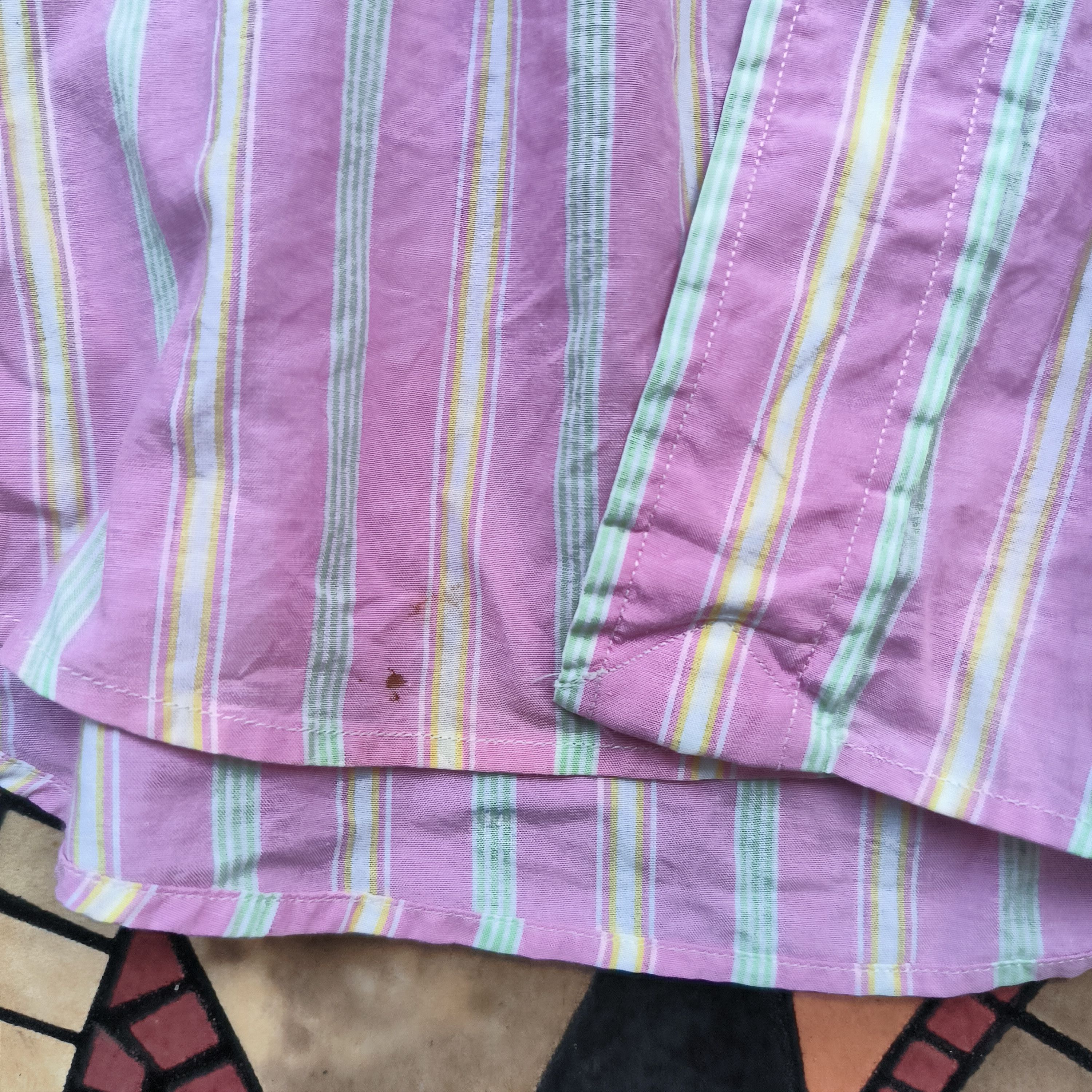 Polo Ralph Lauren Vintage 1990s Polo Ralph Lauren Striped Size US XL / EU 56 / 4 - 4 Thumbnail