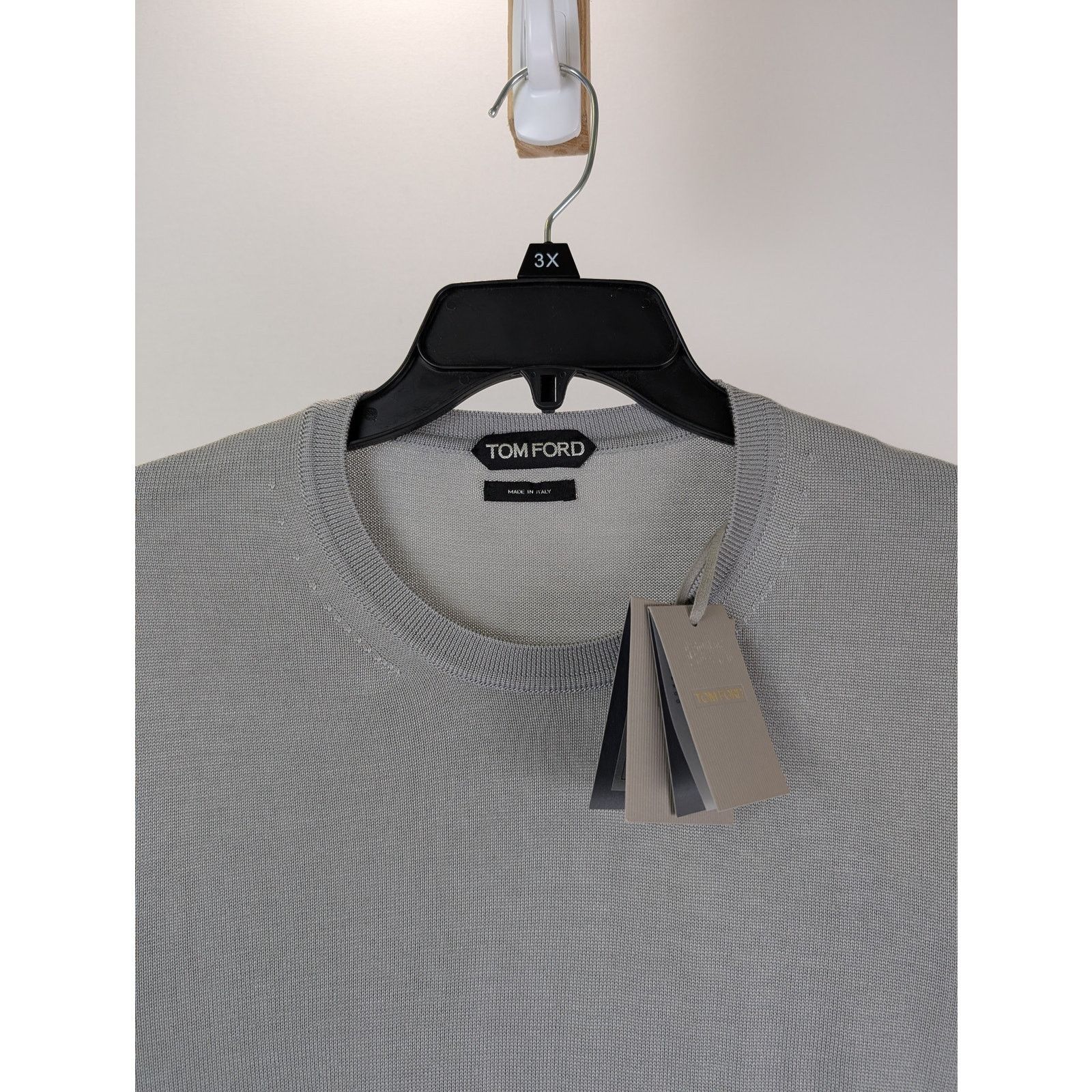 Tom Ford o1rshd1 Knitwear Sweatshirt Sweater in Grey Size US M / EU 48-50 / 2 - 7 Thumbnail