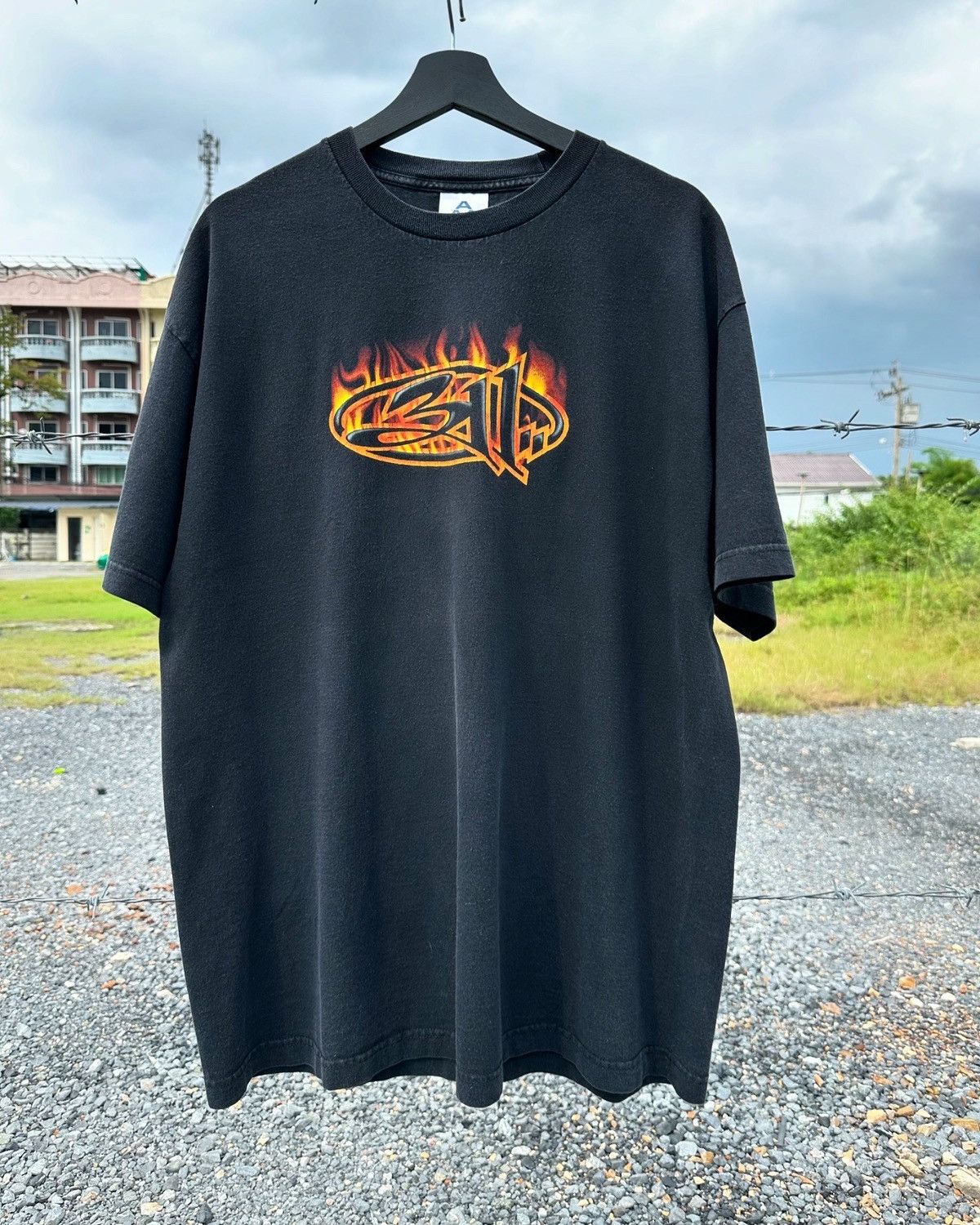 Vintage 311 Three Eleven Fire Flames