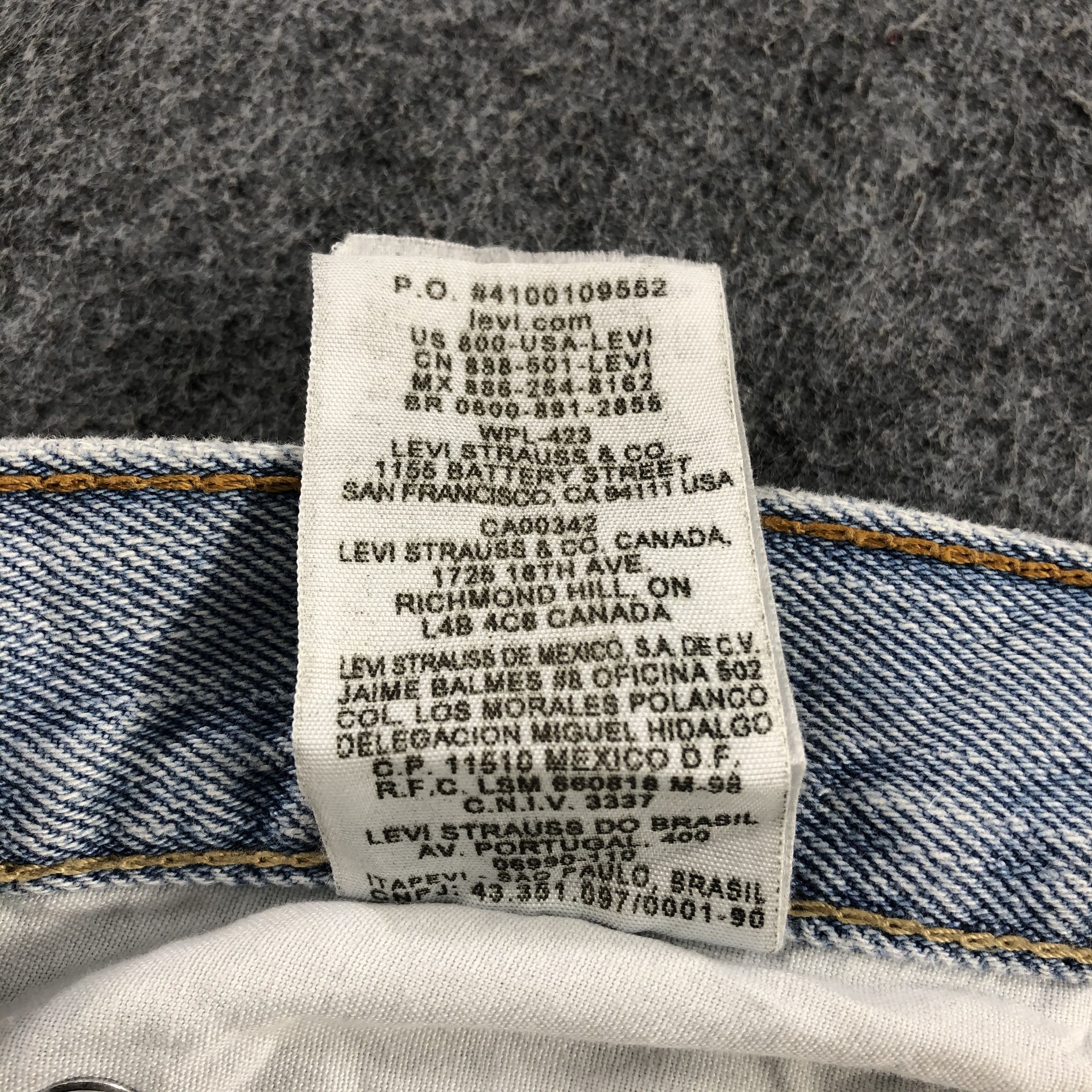 Levi's Vintage Light Wash Levis 505 Jeans-J2125 Size US 38 / EU 54 - 12 Thumbnail