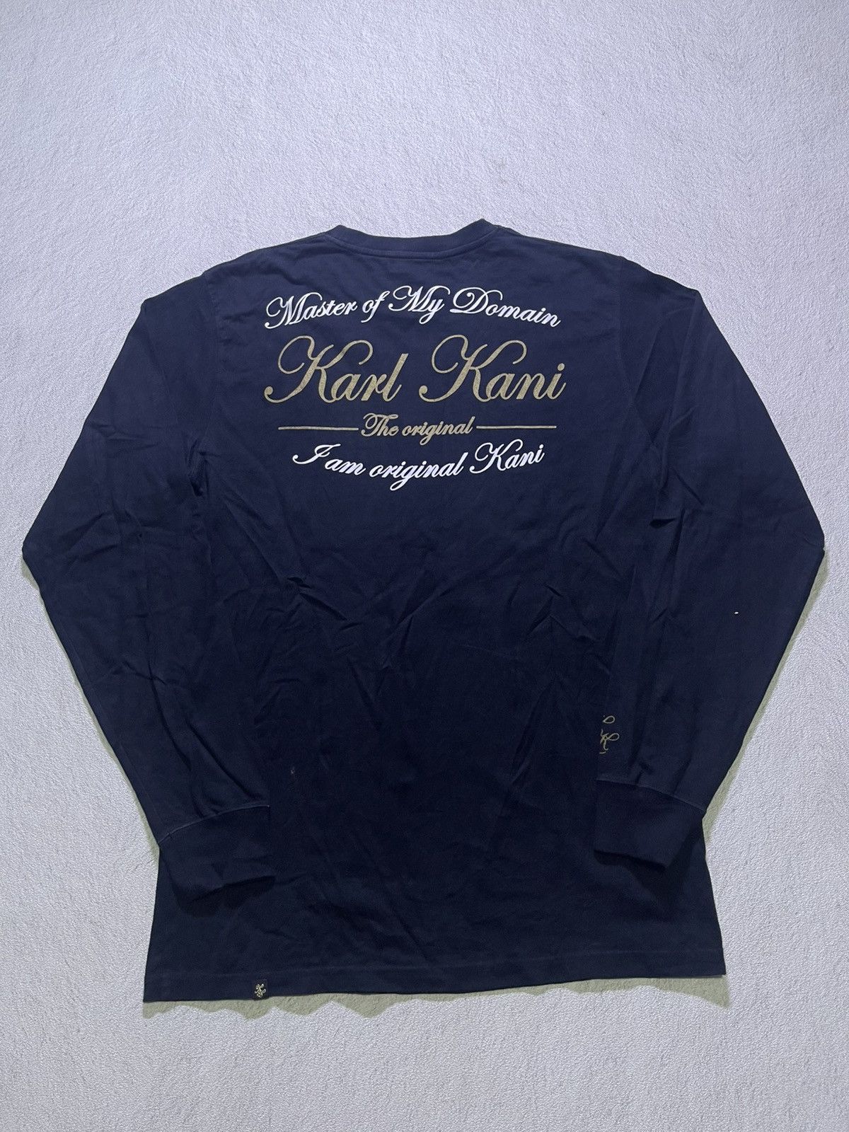 Japanese Brand Y2K KARL KANI long sleeve tshirt Size US M / EU 48-50 / 2 - 1 Thumbnail