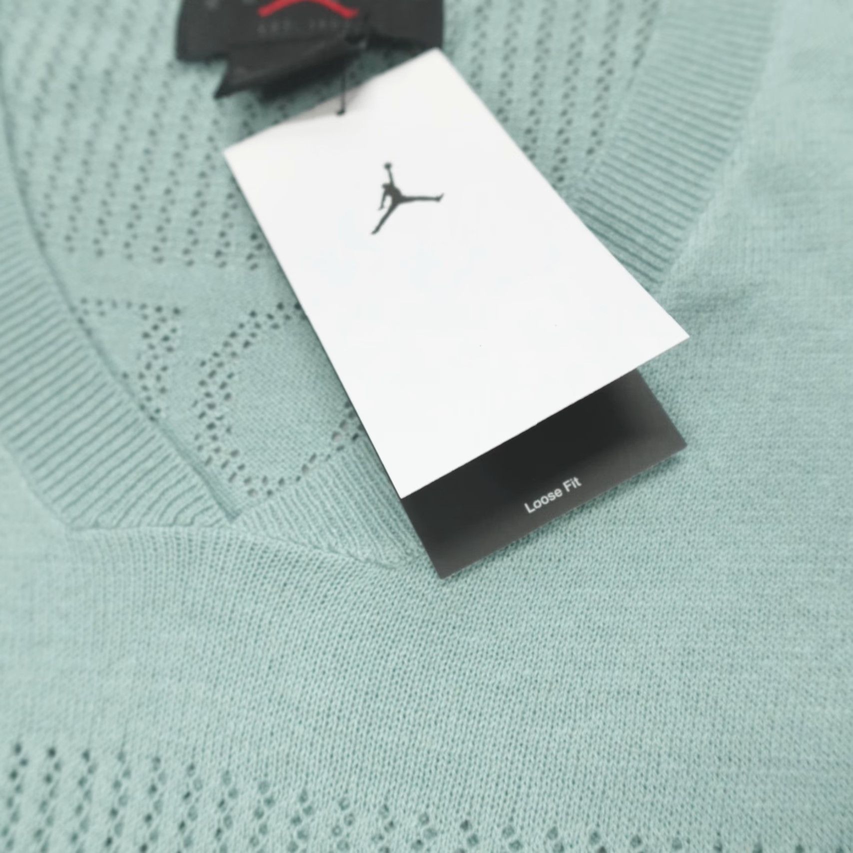 Jordan Brand Air Jordan Knit Jersey Top Mineral Slate Men's Size XL HQ0766-309 Size US XL / EU 56 / 4 - 4 Thumbnail