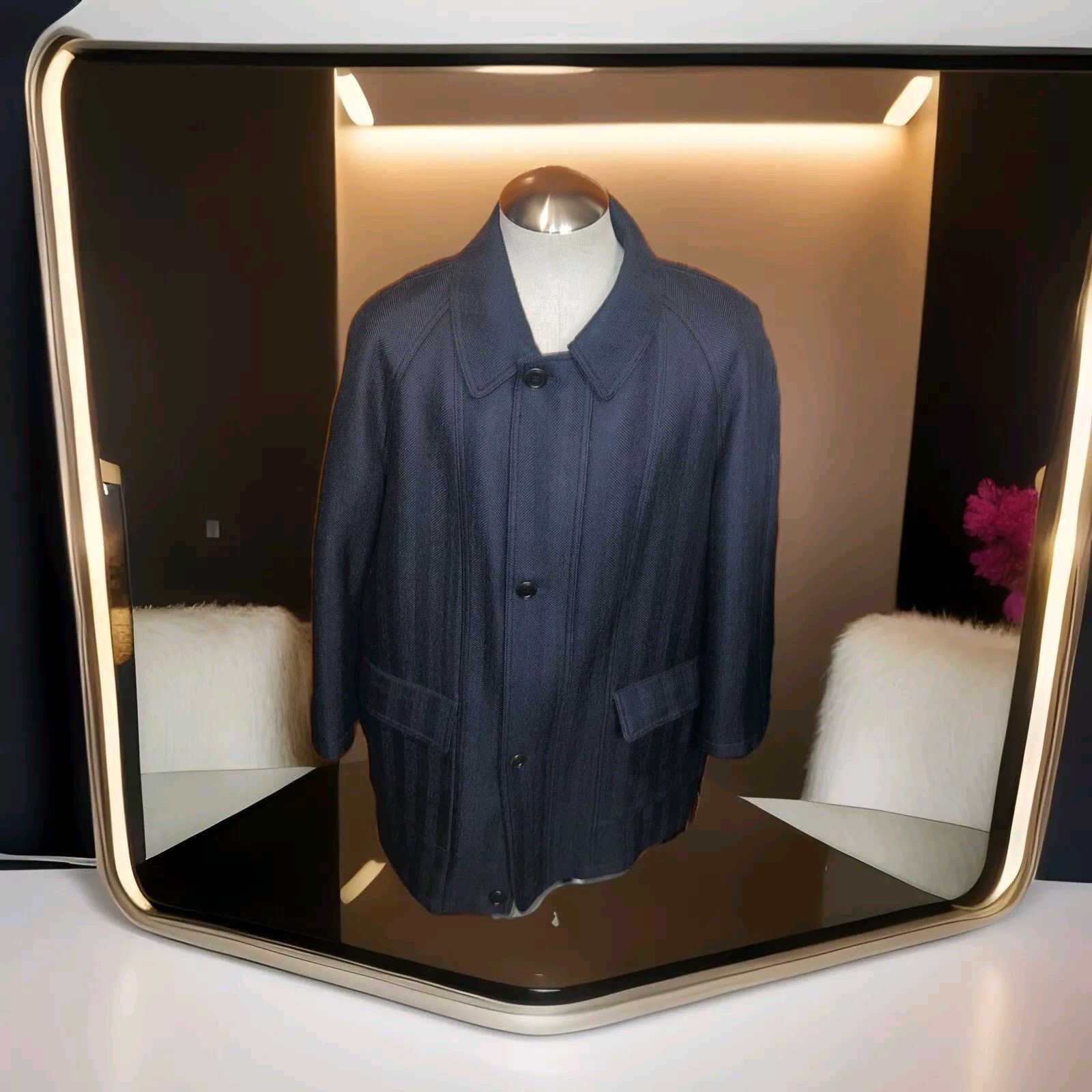 Other ICA Misto ITALY Men's Structured Coat/Jacket Size 46 Size US S / EU 44-46 / 1 - 1 Thumbnail