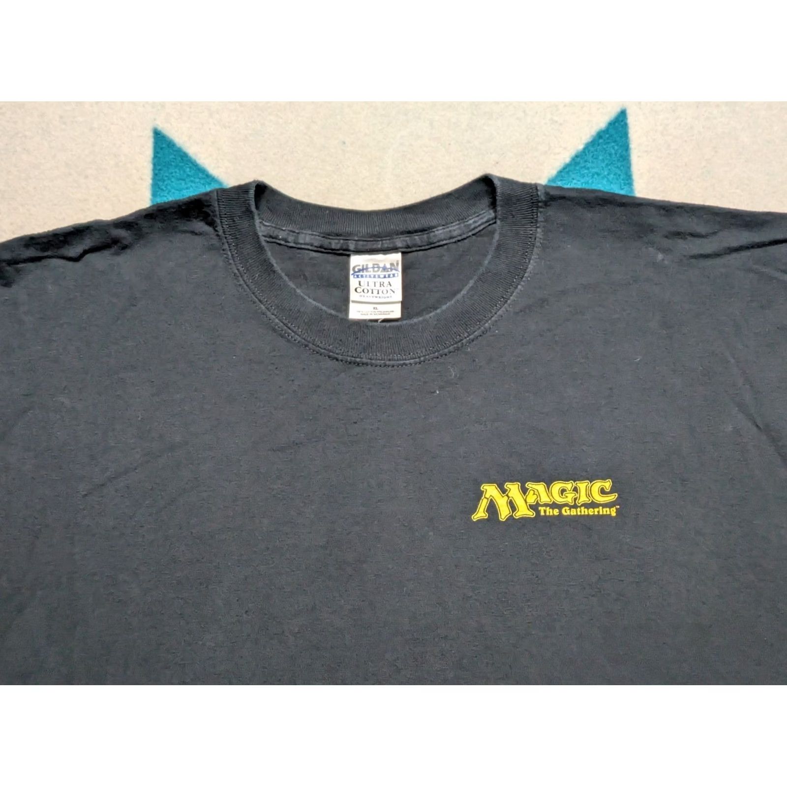Vintage VINTAGE Magic The Gathering Shirt XL Black 90s Gaming Fantasy Size US XL / EU 56 / 4 - 4 Thumbnail