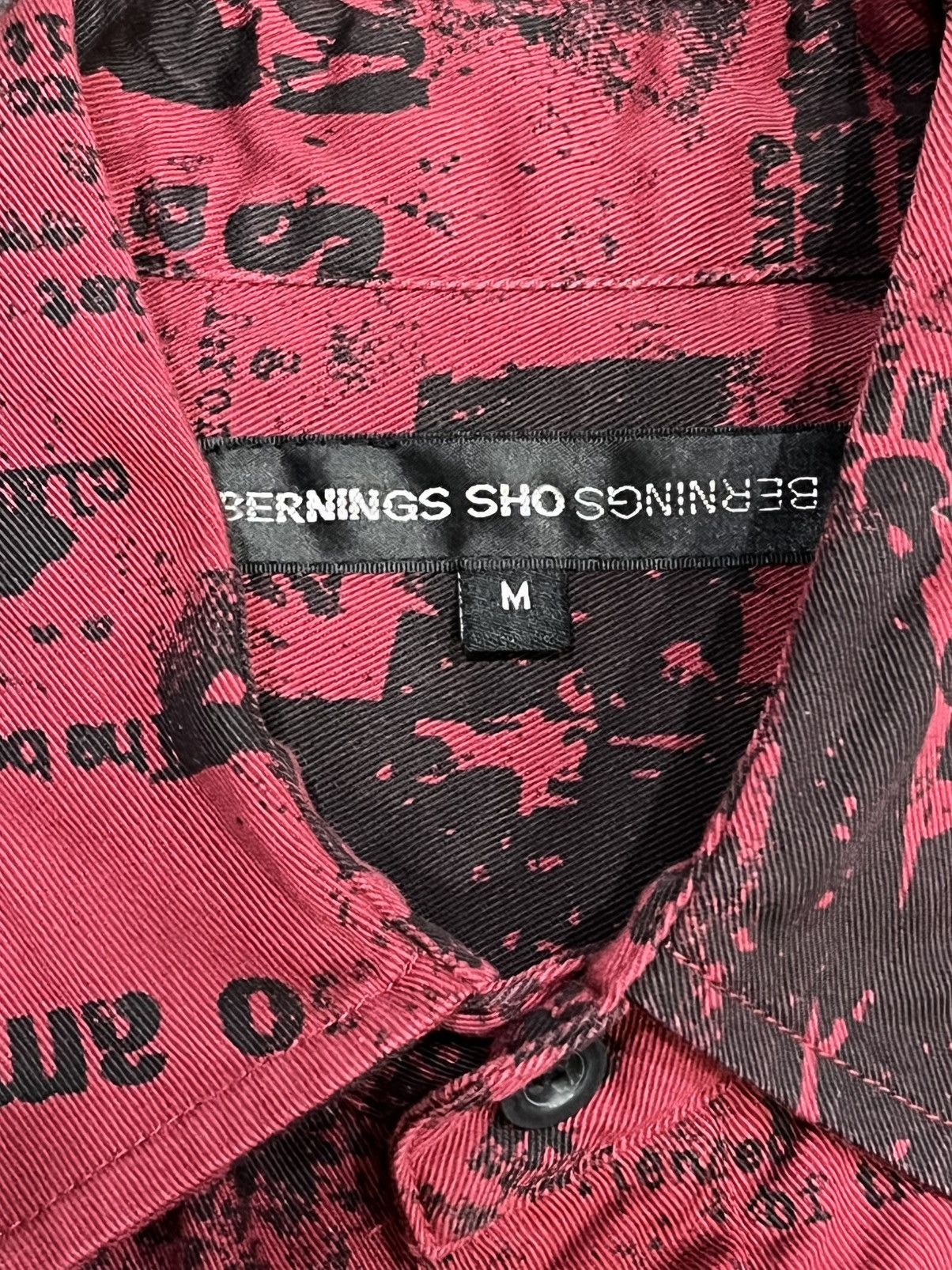 BERNINGS SHO 🔥 Vintage BERNINGS SHO Punk Poem Bondage Buckle Longsleeve Size US S / EU 44-46 / 1 - 7 Thumbnail