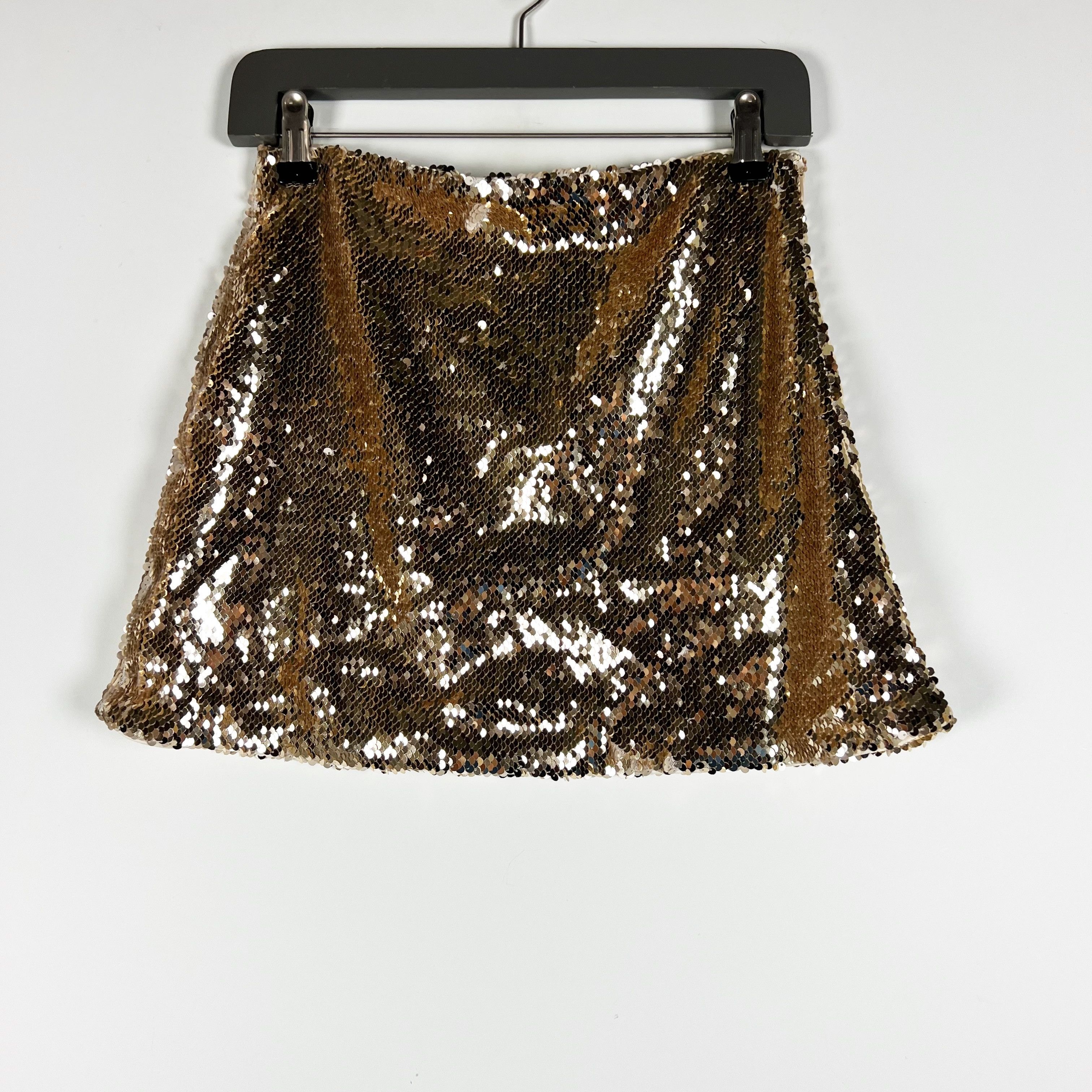 Lulus Lulus Live In The Spotlight Gold Metallic Size 25" / US 0 / IT 36 - 1 Thumbnail