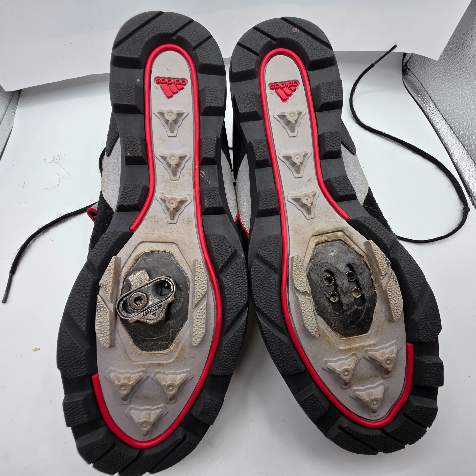 Adidas Vintage Adidas El Moro Mens MTB Cycling Shoes Size 10 Black Size US 10 / EU 43 - 7 Thumbnail