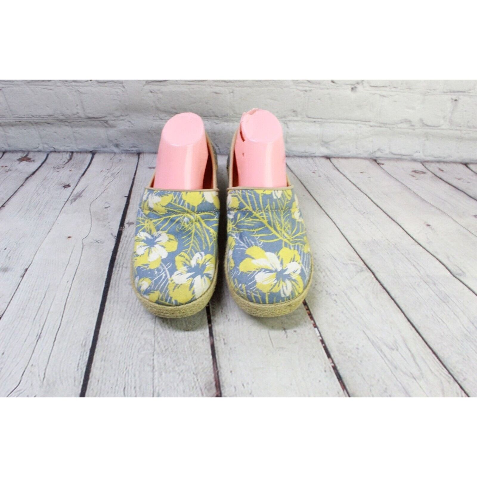 Dansko DANSKO Victoria Tahiti Multi Canvas Clogs Casual Shoes Size US 9 / IT 39 - 5 Thumbnail