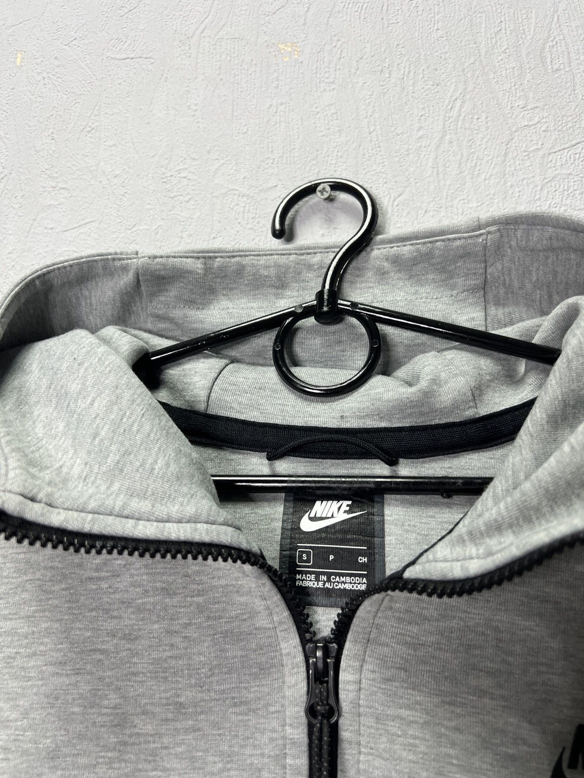 Nike Vintage Nike Tech Fleece Zip-Up Hoodie Drill S Size US S / EU 44-46 / 1 - 4 Thumbnail