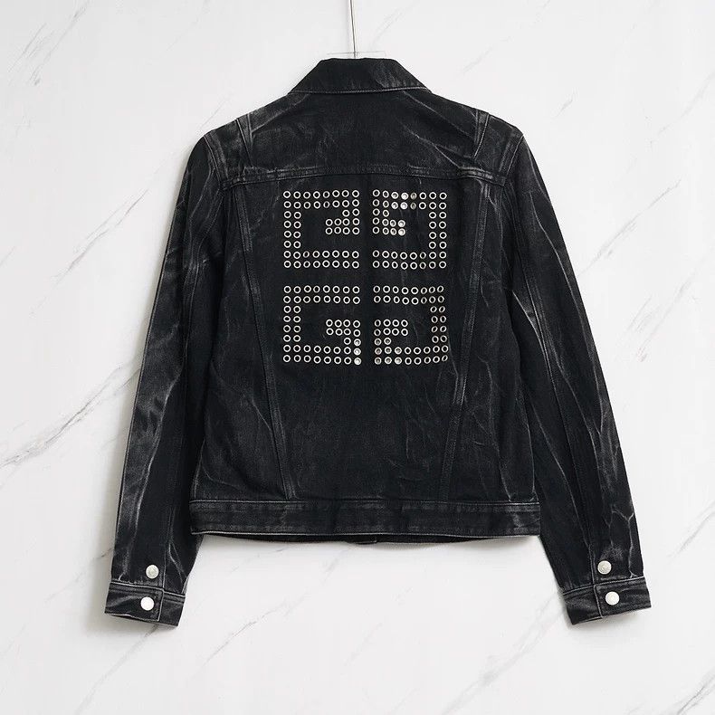 Givenchy Givenchy size 38 Heavy-duty studded denim jacket Size US M / EU 48-50 / 2 - 5 Thumbnail