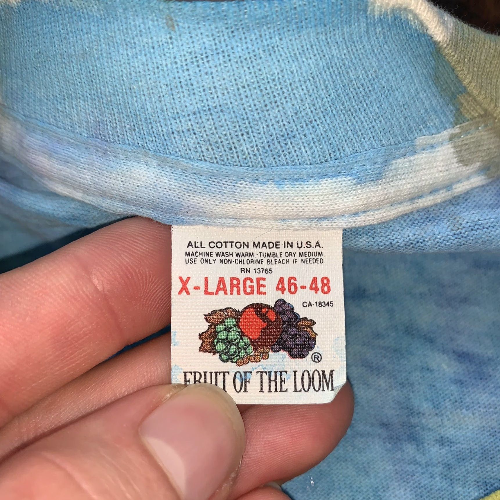 Fruit Of The Loom VINTAGE Zelda N64 GameCube Video Game CUSTOM Art Painted T Shirt Rap Abstract Nike? Size US XL / EU 56 / 4 - 4 Thumbnail