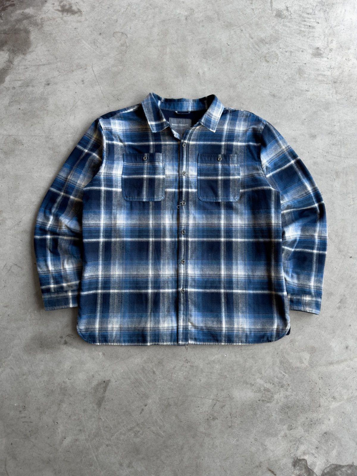 Other 2000s Blue Plaid Button Up Flannel Shacket - XL Size US XL / EU 56 / 4 - 1 Thumbnail