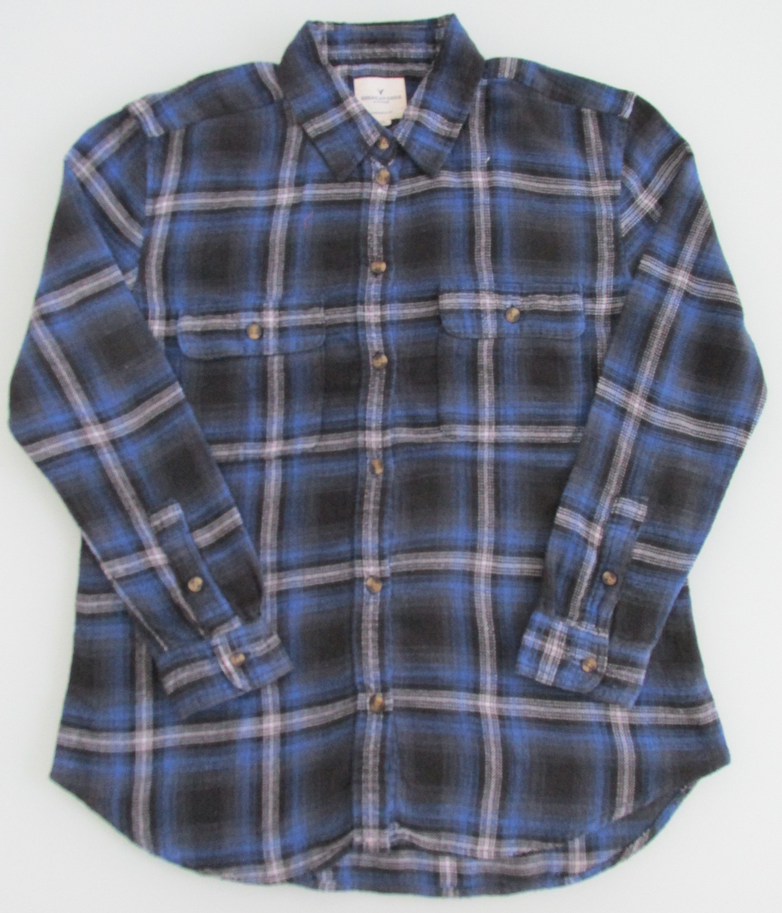American Eagle Outfitters American Eagle Women's Cotton Flannel Shirt Size Small Size S / US 4 / IT 40 - 1 Thumbnail