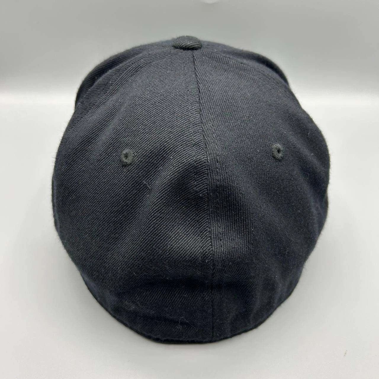 Other Krew Hat Men 7 1/4 - 7 5/8 Black 210 Fitted by Flexfit Cap Size ONE SIZE - 4 Thumbnail