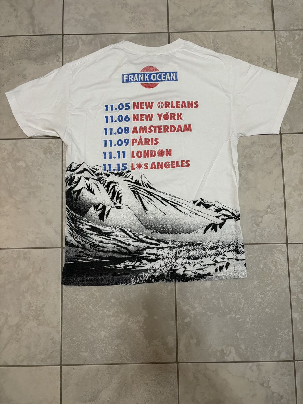 Band Tees rare Frank Ocean Nostalgia Ultra 2011 music tour t shirt Size US L / EU 52-54 / 3 - 9 Thumbnail