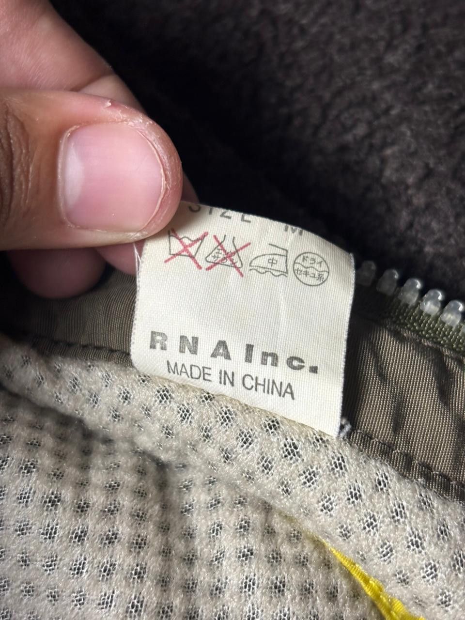 Japanese Brand 2000s RNA Japan dual Zip Asymmetric Jacket Size US M / EU 48-50 / 2 - 8 Thumbnail