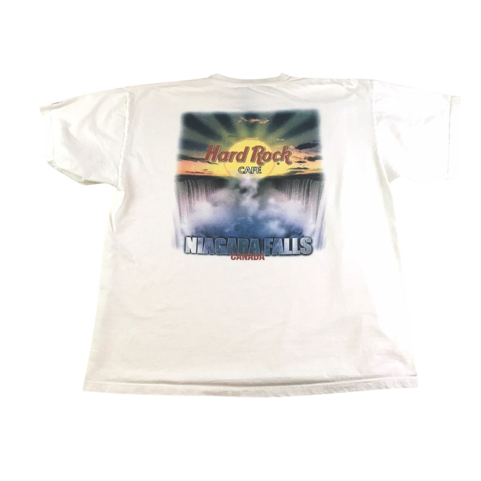 Hard Rock Cafe Hard Rock Cafe 2XL City T-Shirt Niagara Falls Canada XXL Vtg Size US XXL / EU 58 / 5 - 1 Thumbnail