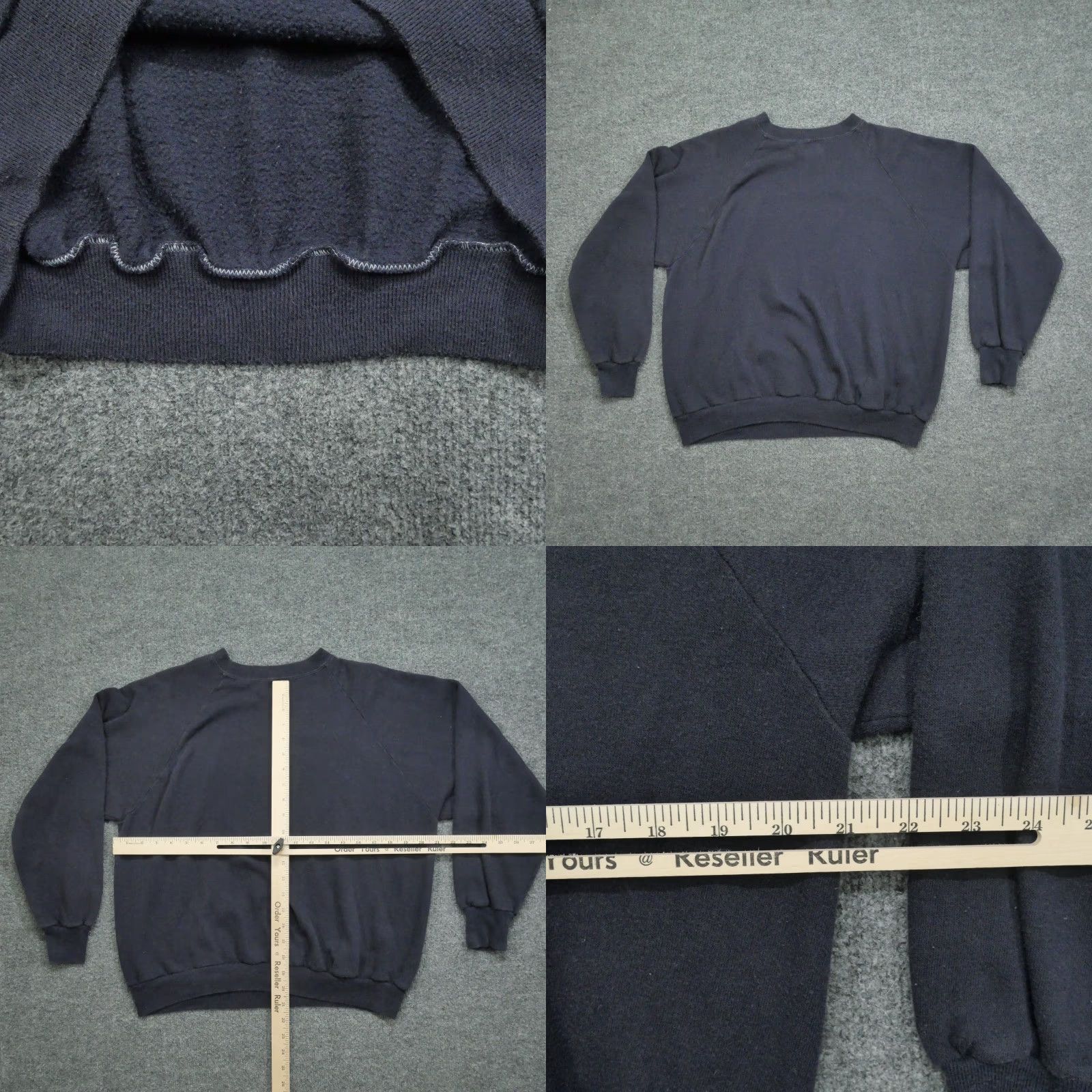 Vintage VINTAGE Sweatshirt Pullover Raglan Slim? (No) Size US M / EU 48-50 / 2 - 8 Thumbnail