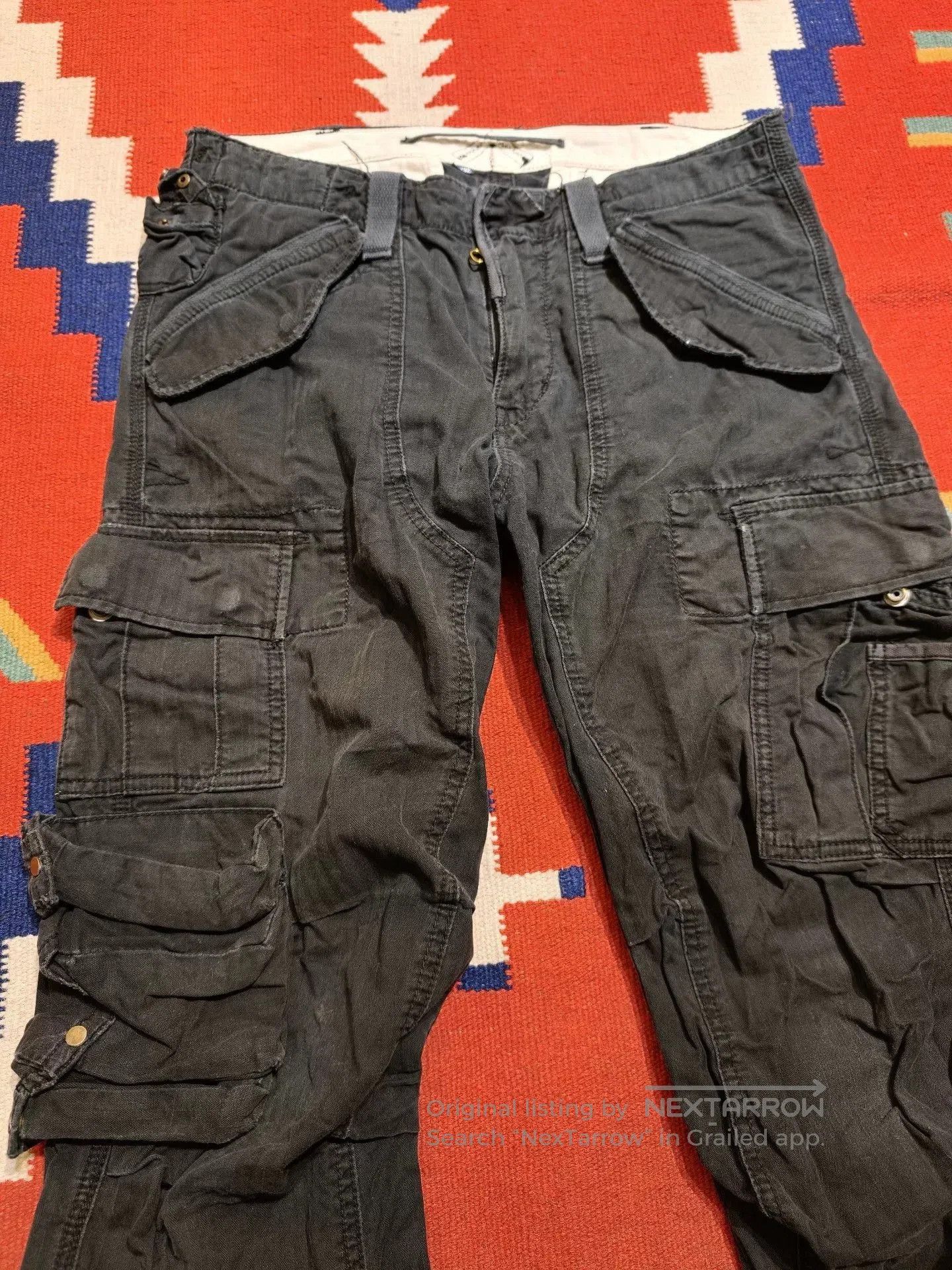 RRL Ralph Lauren RRL Ralph Lauren Cargo Paratrooper Pants. Size US 32 / EU 48 - 2 Thumbnail