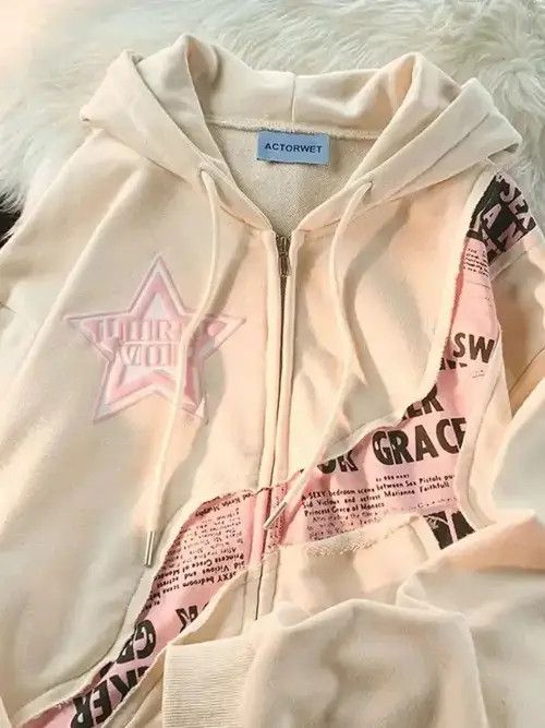 Japanese Brand × Vintage Letter Printed Sweatshirts Hoodie Size US L / EU 52-54 / 3 - 4 Thumbnail