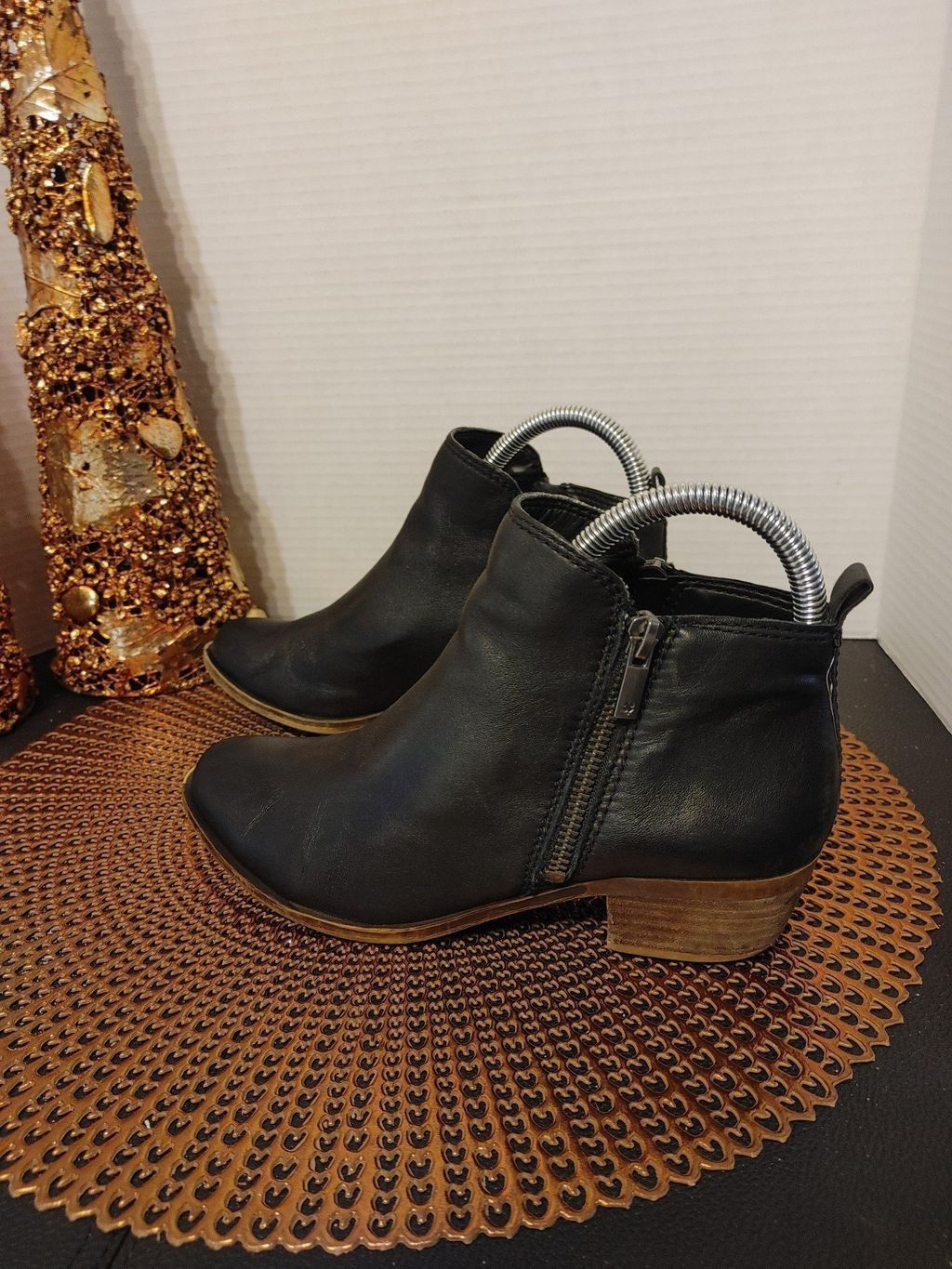 Lucky Brand Lucky Brand Leather Booties Size 6M Size US 6 / IT 36 - 3 Thumbnail