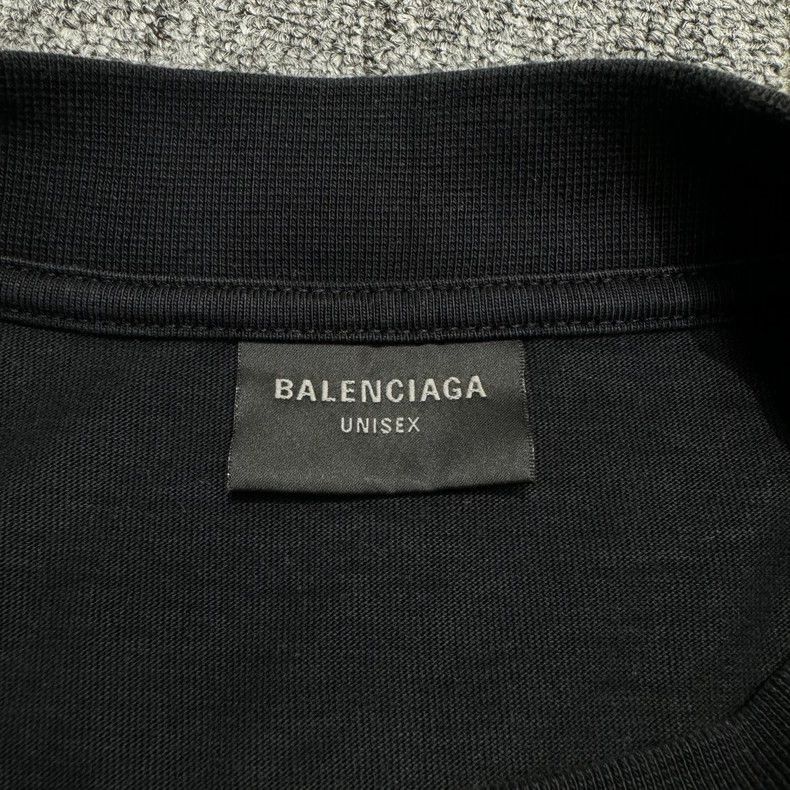 Balenciaga Balenciaga Black Sanskrit Short Sleeves-2506 Size US M / EU 48-50 / 2 - 2 Thumbnail