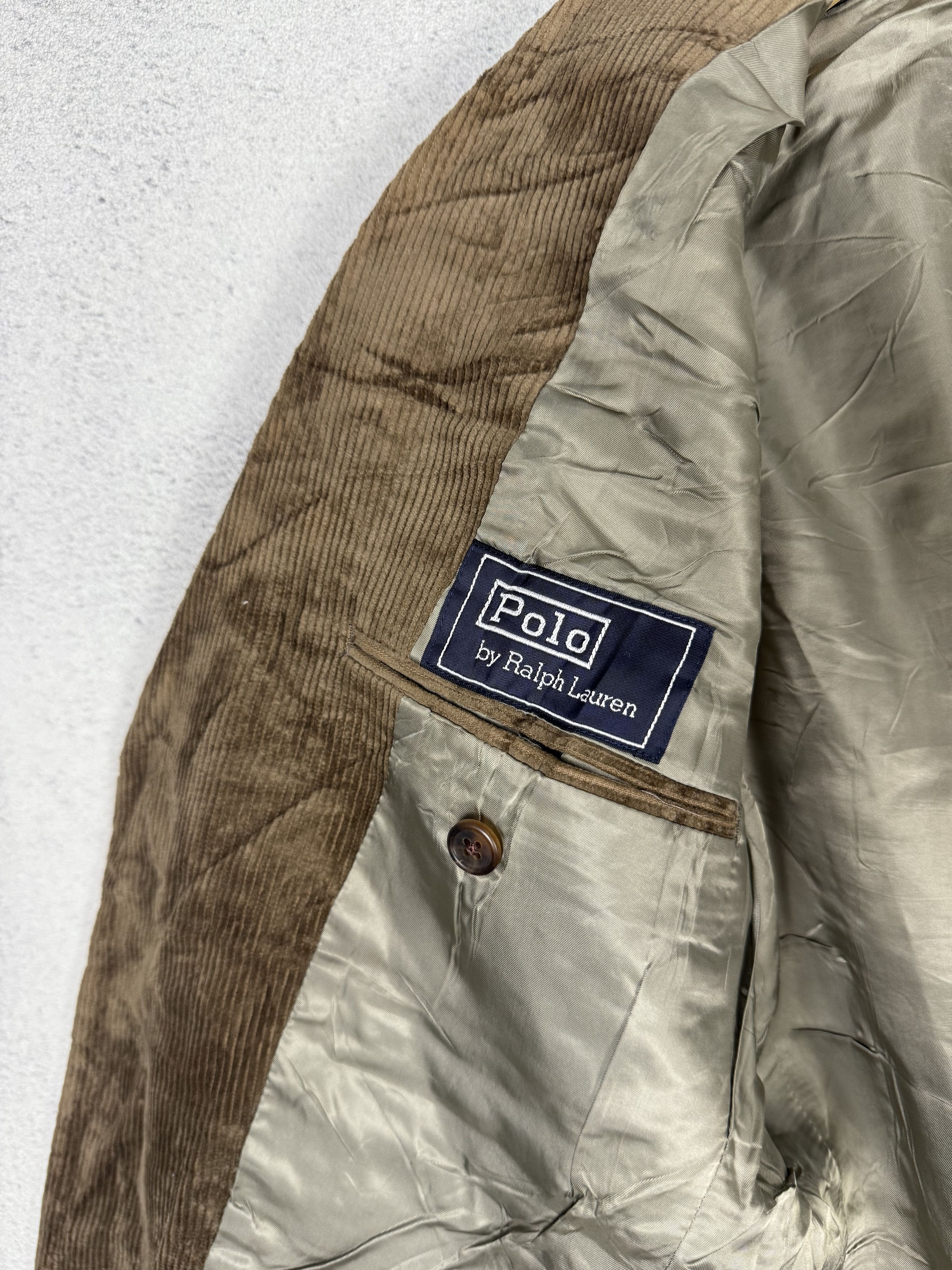 Polo Ralph Lauren Vintage Polo Ralph Lauren Corduroy Blazer Size 44R - 9 Thumbnail
